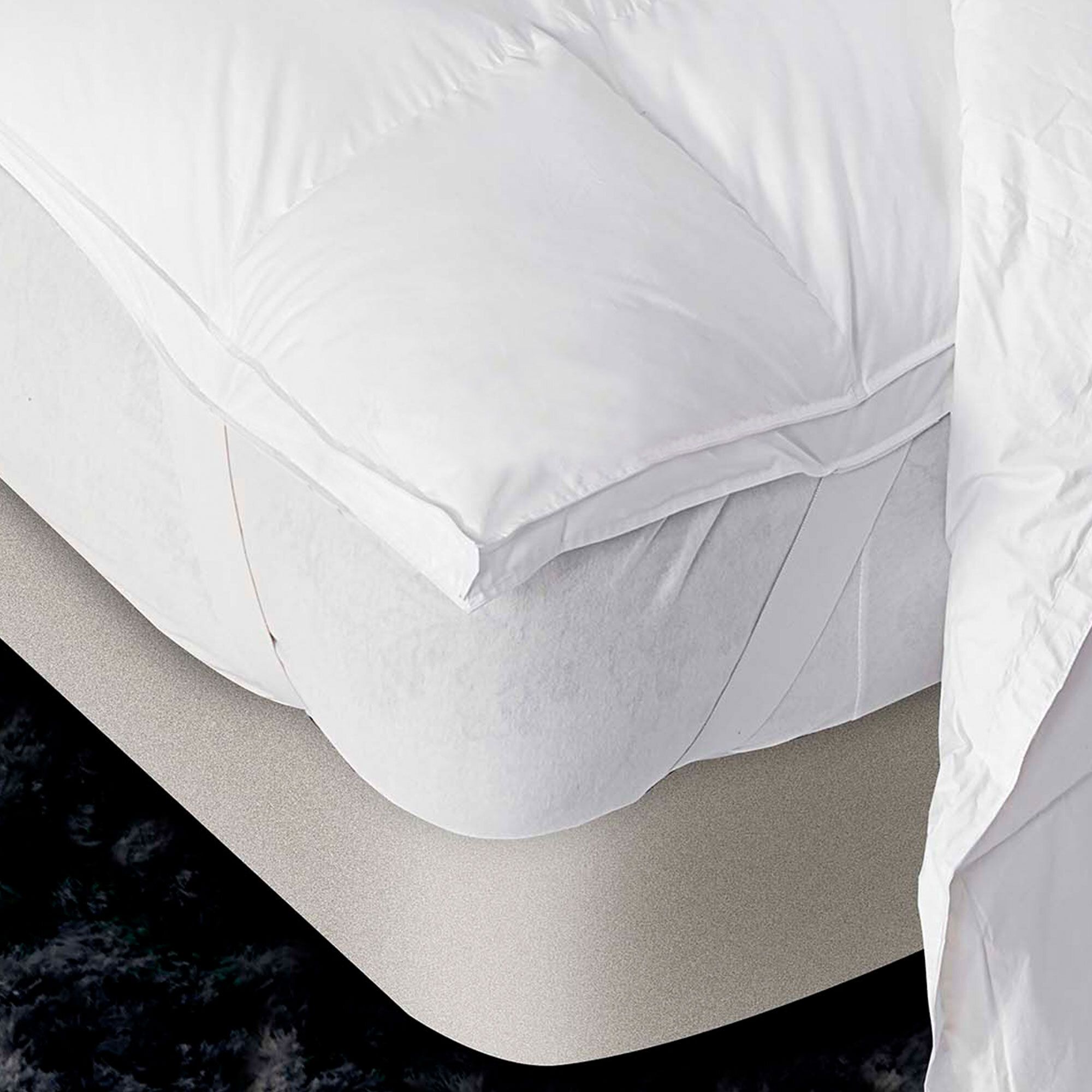 Daunex Eco Down - Topper con imbottitura effetto piuma