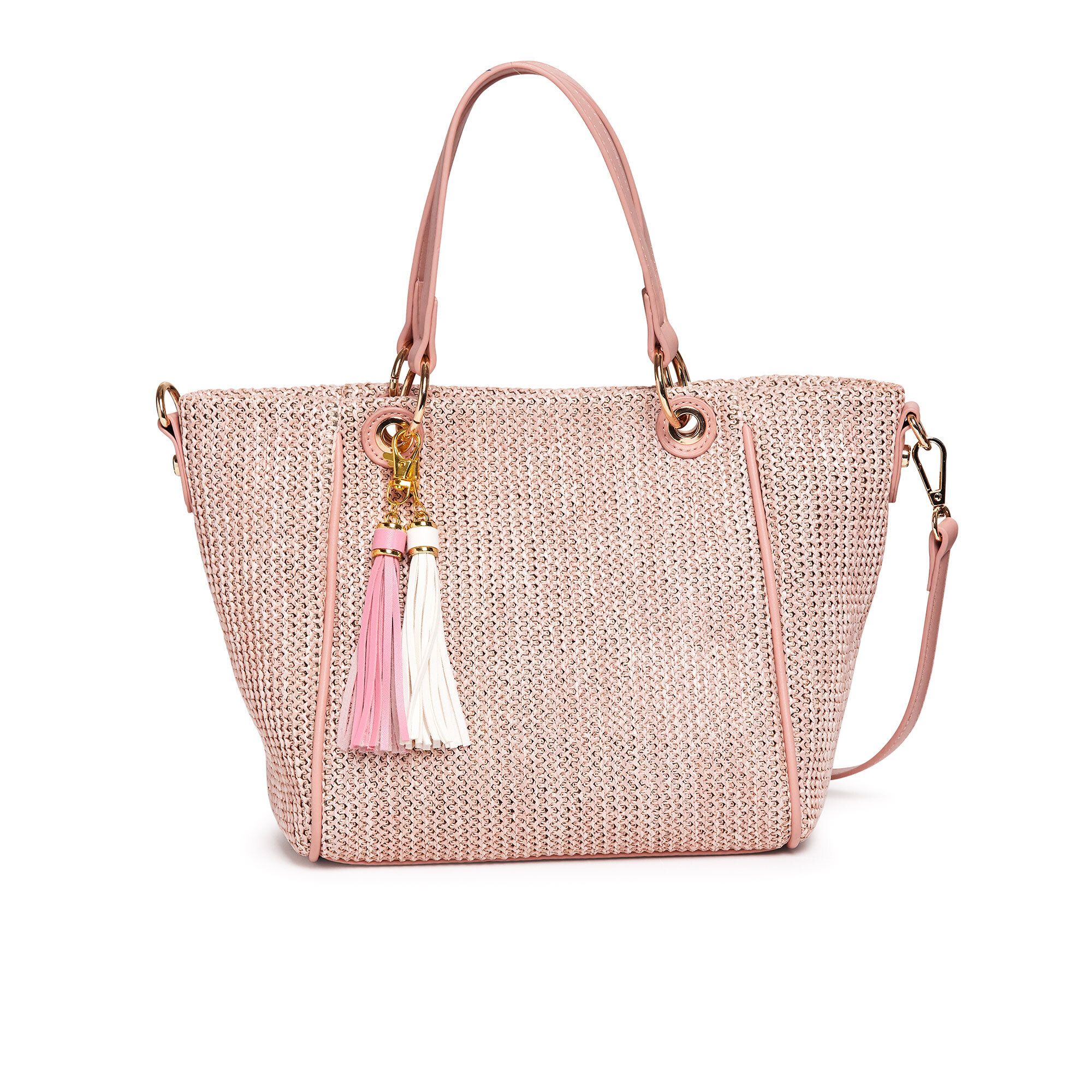 Carrera Accessori
Borsa a mano 
in paglia intrecciata
con 2 manici