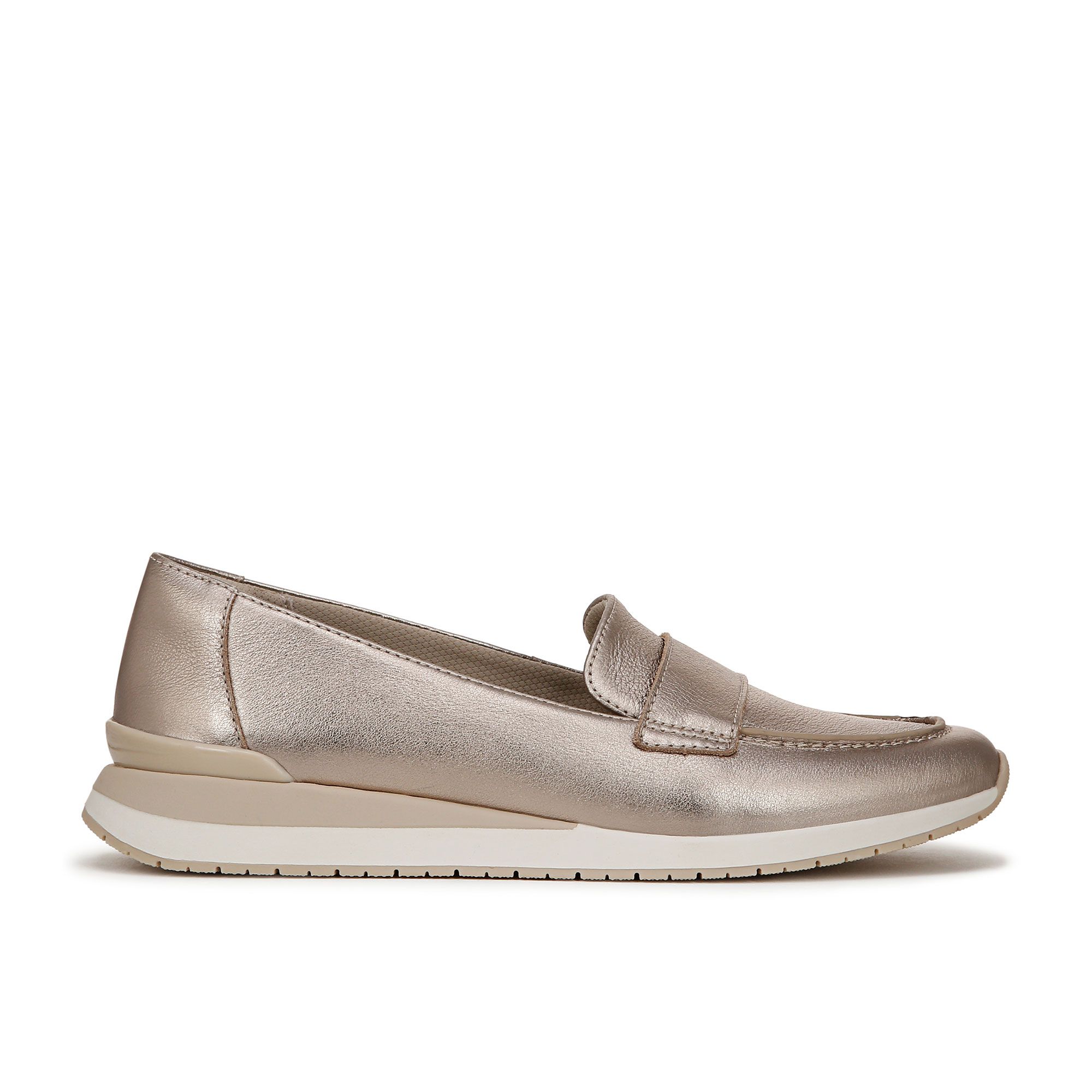 Naturalizer
Slip-on in pelle
con fascette e
zeppa 3 cm