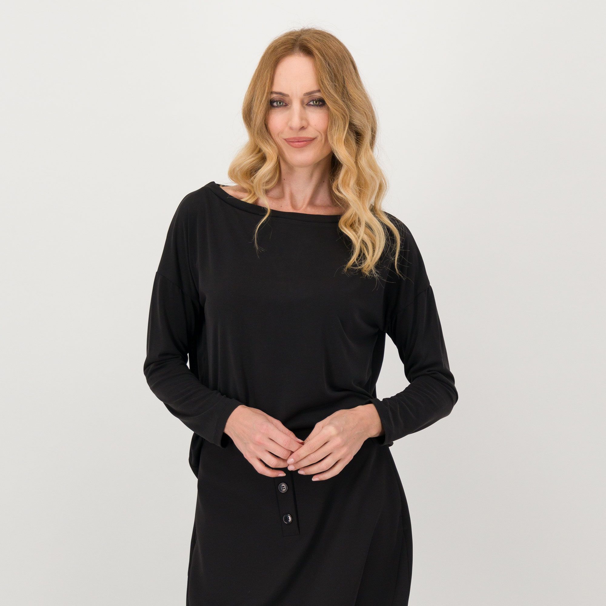 Caterina Lancini Maglia a scatola jersey modal