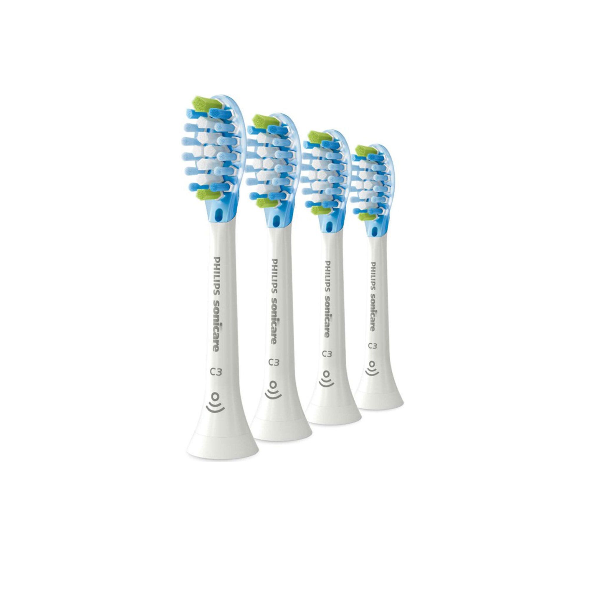 Philips Pack 4 x Testine C3 Premium Plaque Defence
