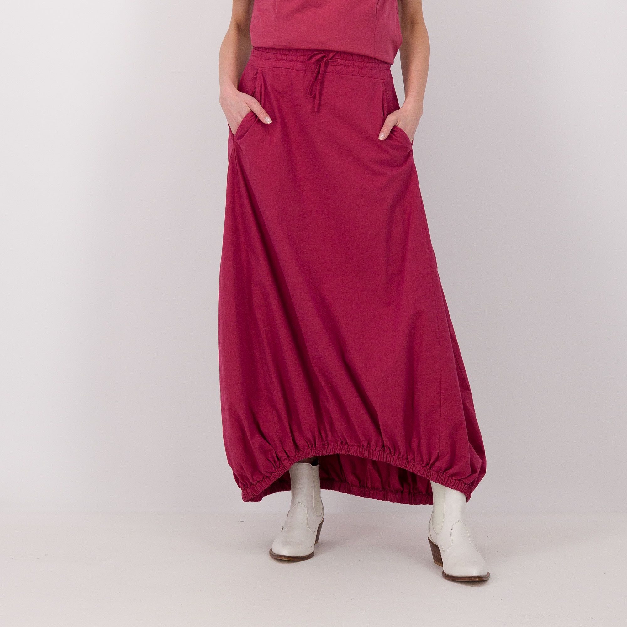 Colour Lab
Gonna in
popeline di 
cotone stretch