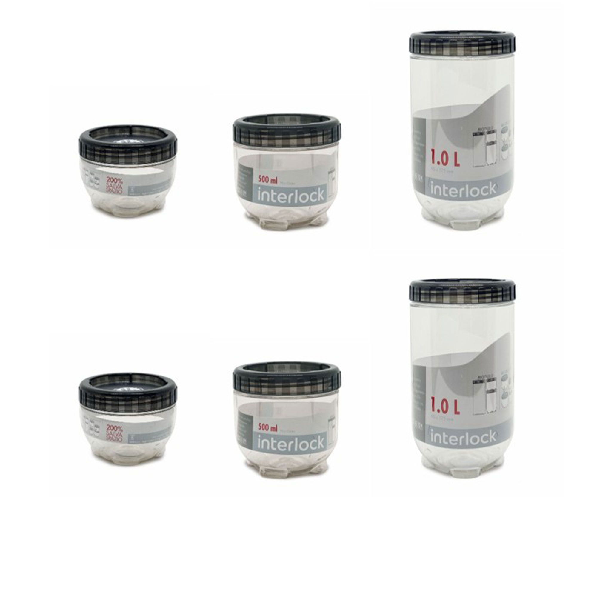 LocknLock
Set 6 contenitori
per alimenti
impilabili