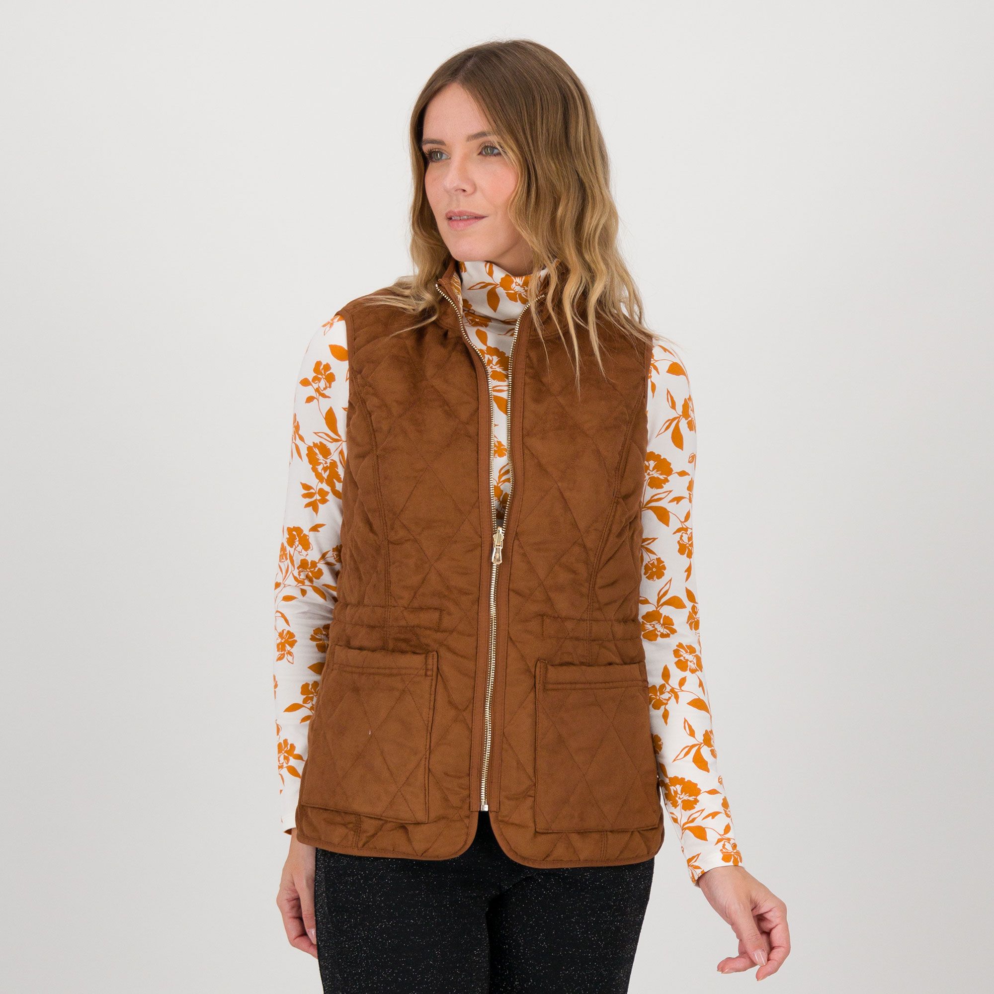 Isaac Mizrahi Live!
Giubbino smanicato
imbottito con collo
alla coreana e zip