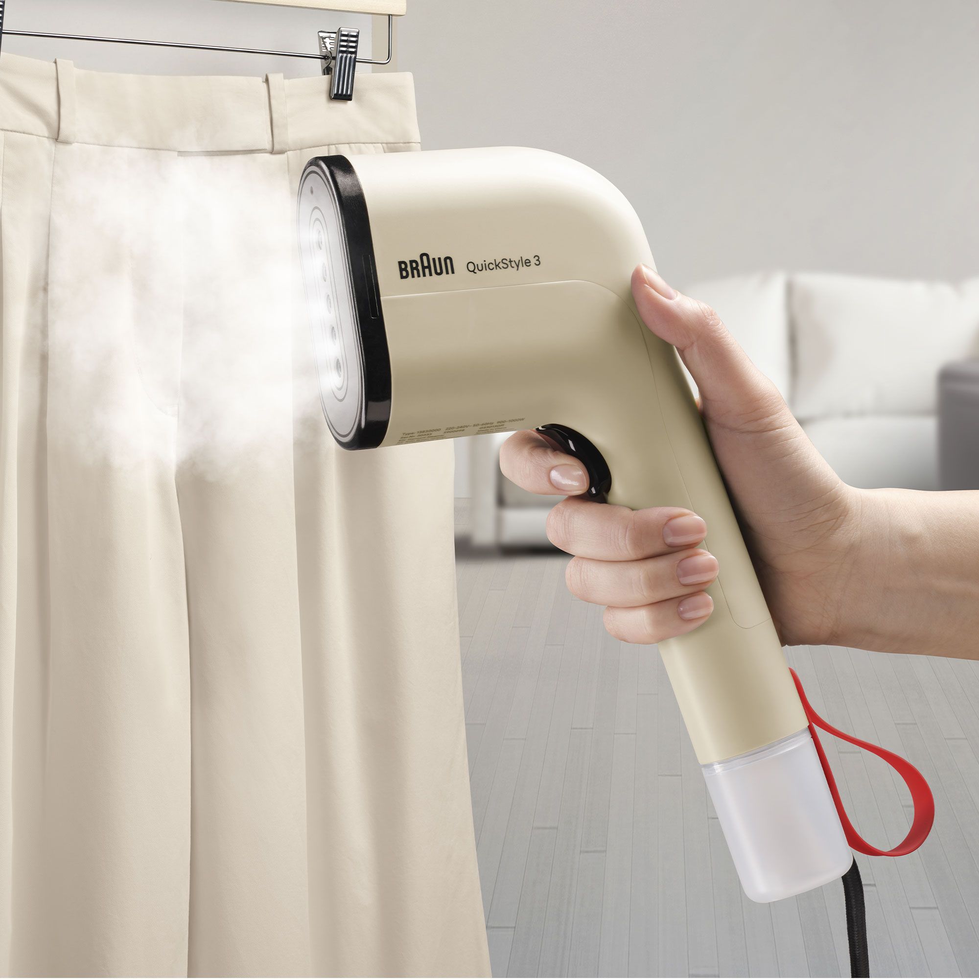 Braun
QuickStyle 3
stiratrice verticale
con levapelucchi