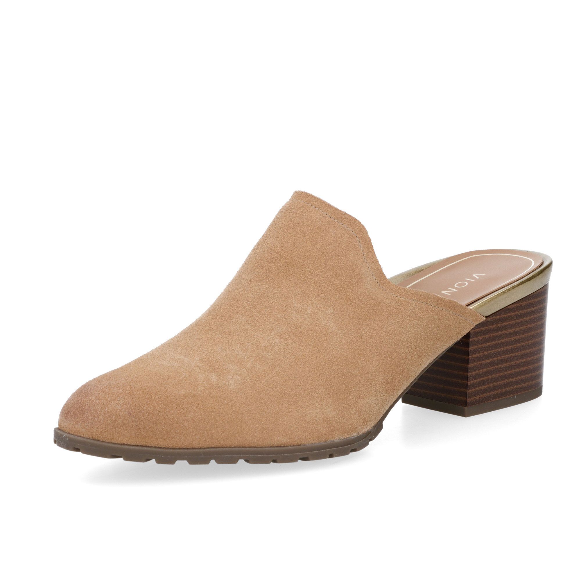 Vionic
Sabot in pelle
scamosciata, soletta
con supporto ortotico