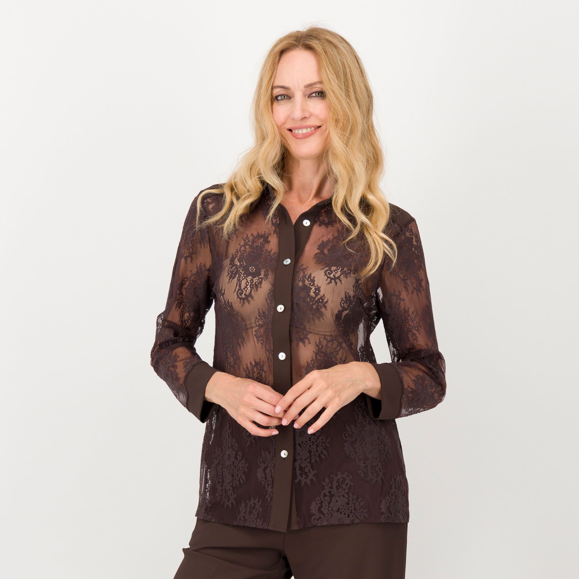 SottoMarino
Camicia in pizzo
a manica lunga