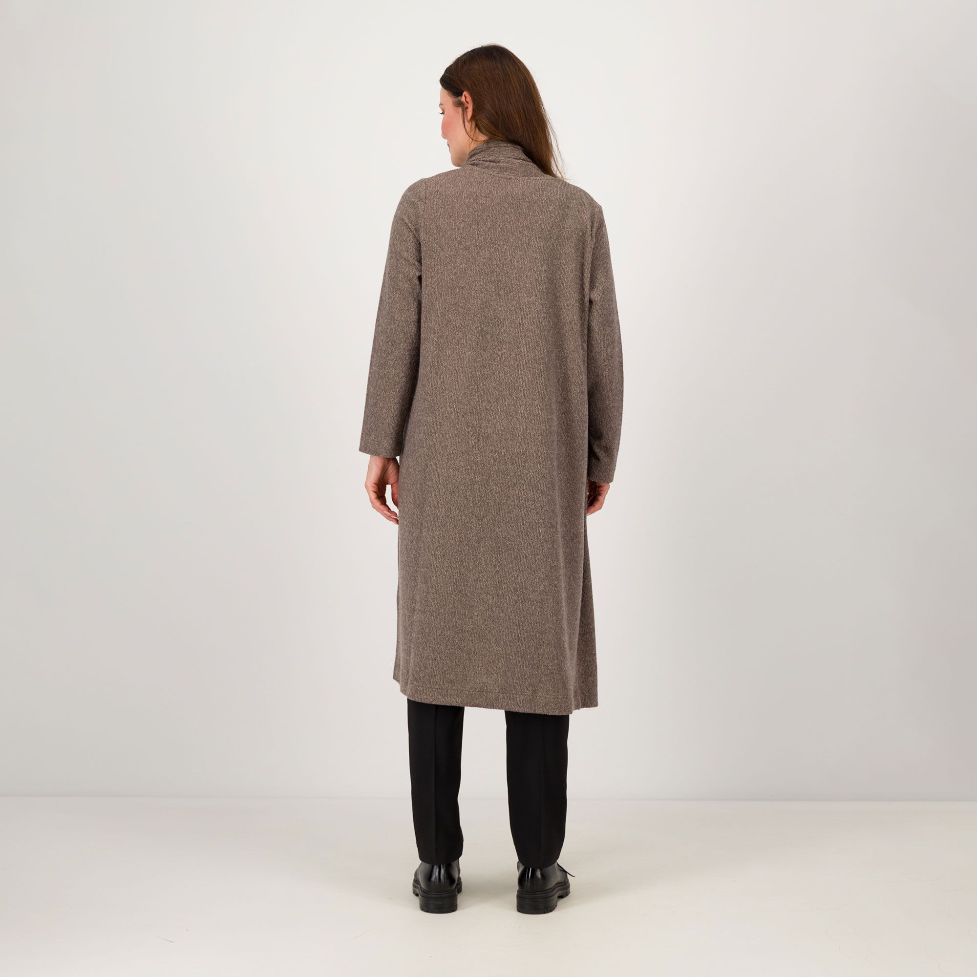 Caterina Lancini Cardigan lungo in maglia