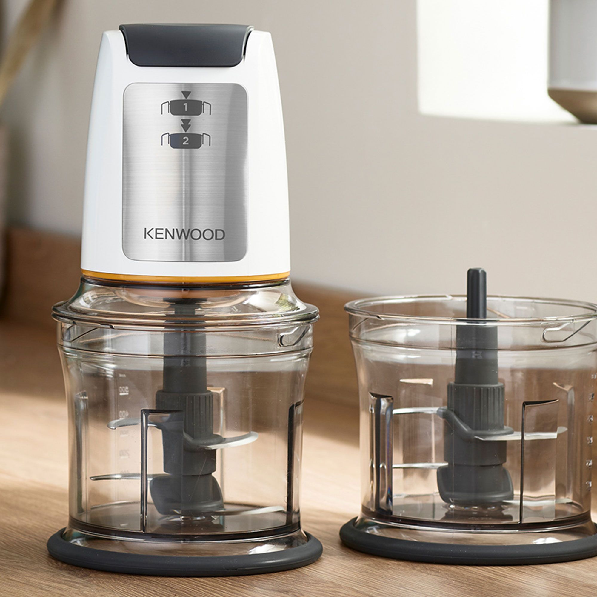 Kenwood
Tritatutto Easy Chop
con 2 set di lame
e 2 ciotole da 0,5 l