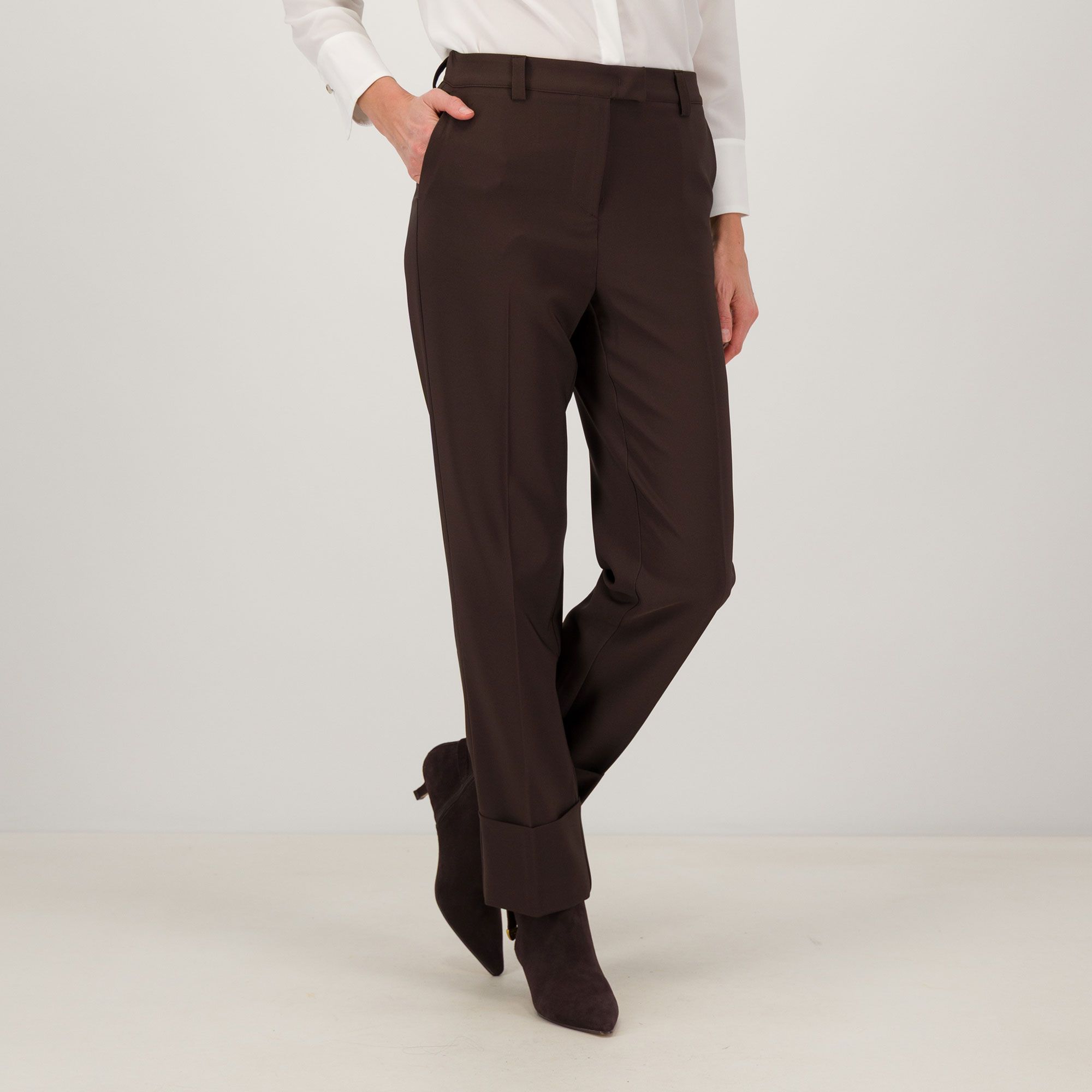 Caterina Lancini
Pantaloni lunghi
con elastico
anche Petite