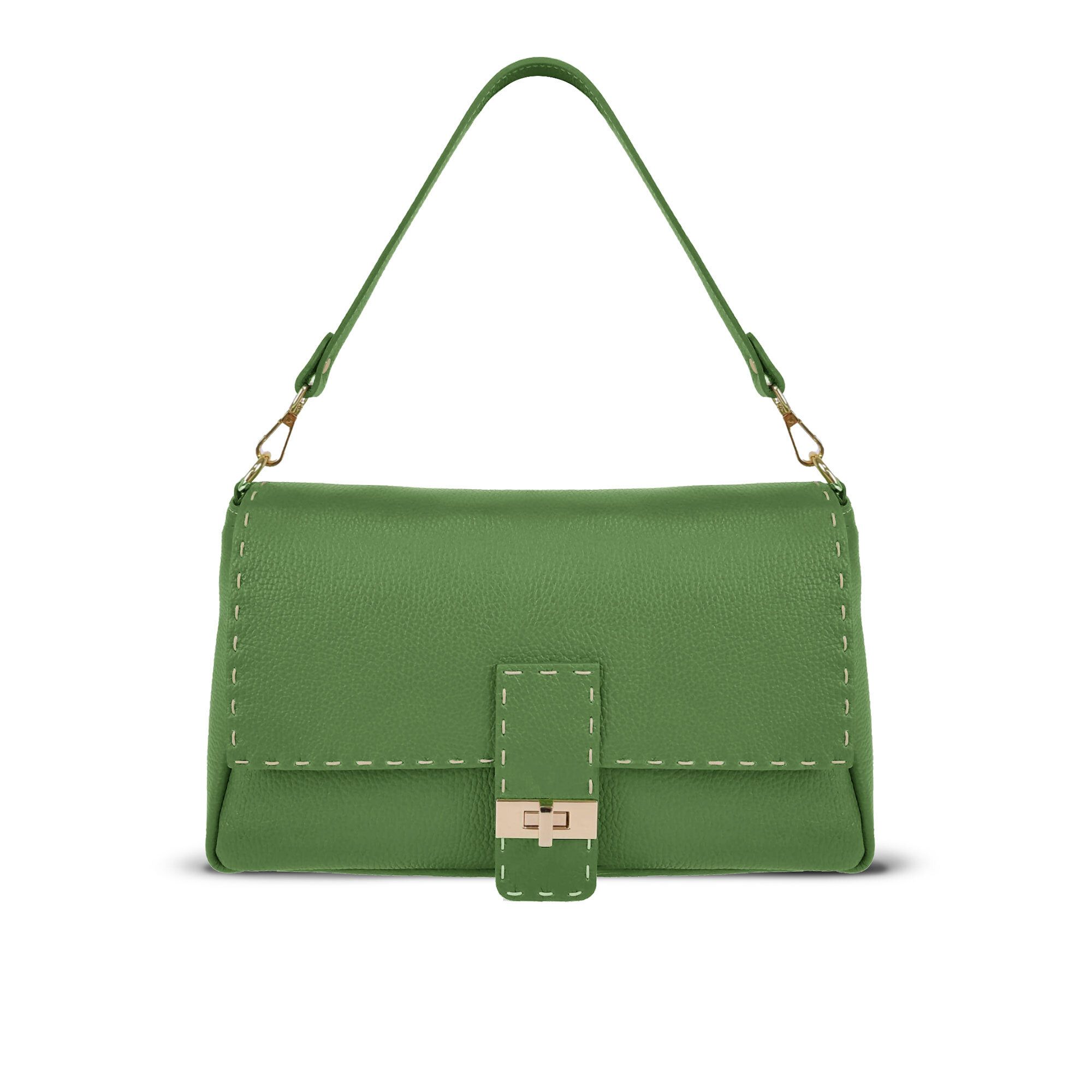 Sabbatini & Turco
Borsa a spalla 
in pelle dollaro con 
tracolla removibile