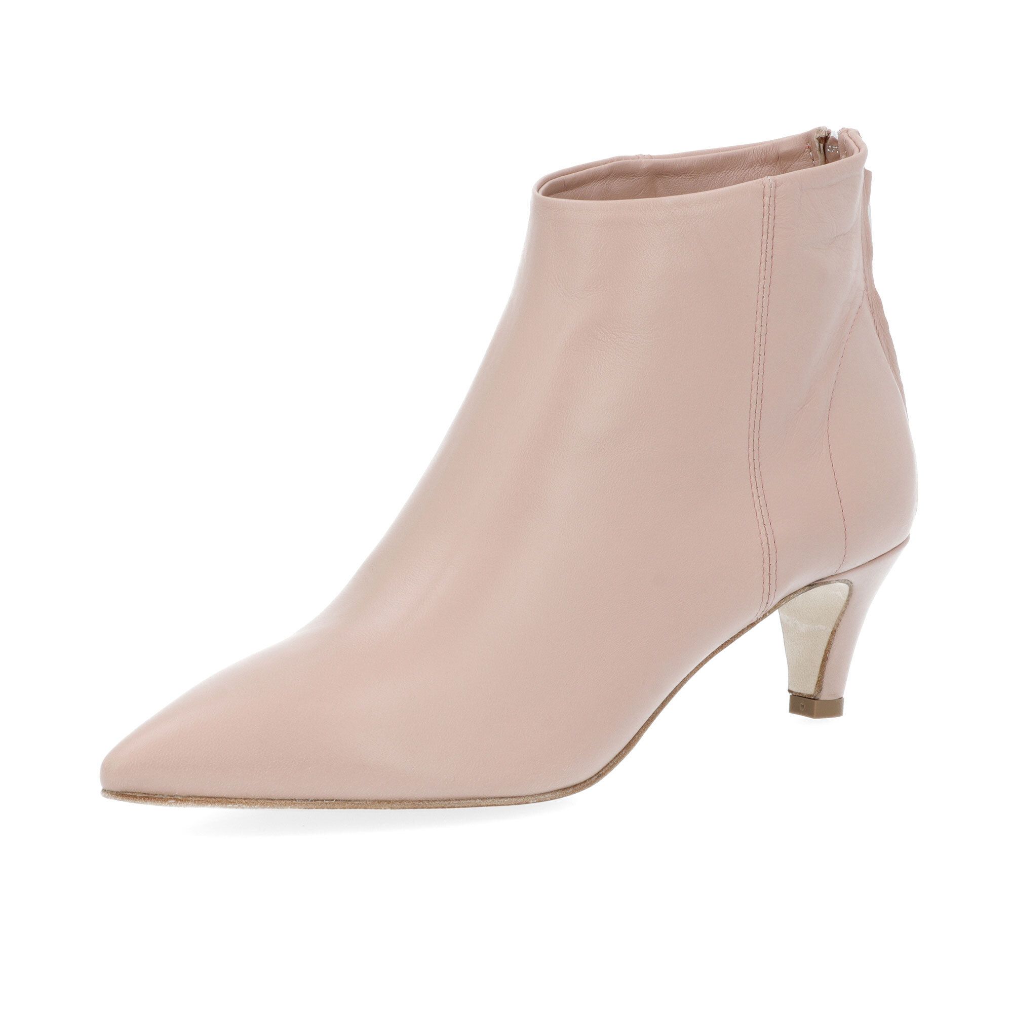 Galieti
Tronchetti sfilati in
pelle con zip dietro
tacco 5,5 cm