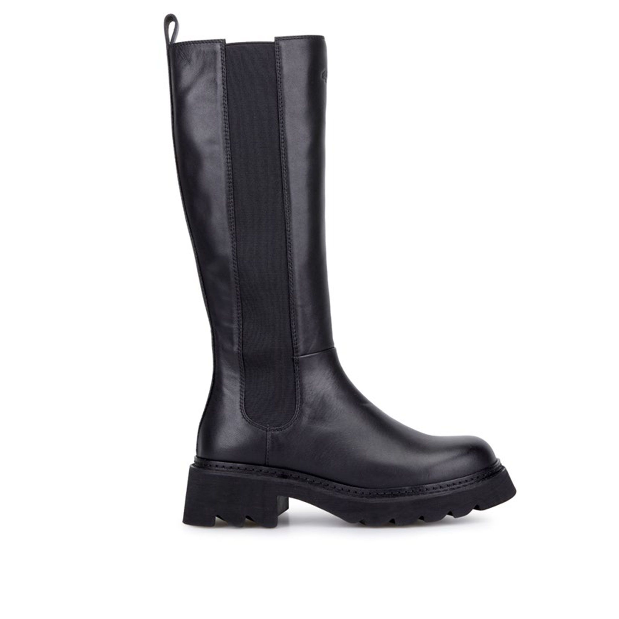 4us Paciotti
Stivali in pelle
con maxi elastico
laterale e tacco 5cm