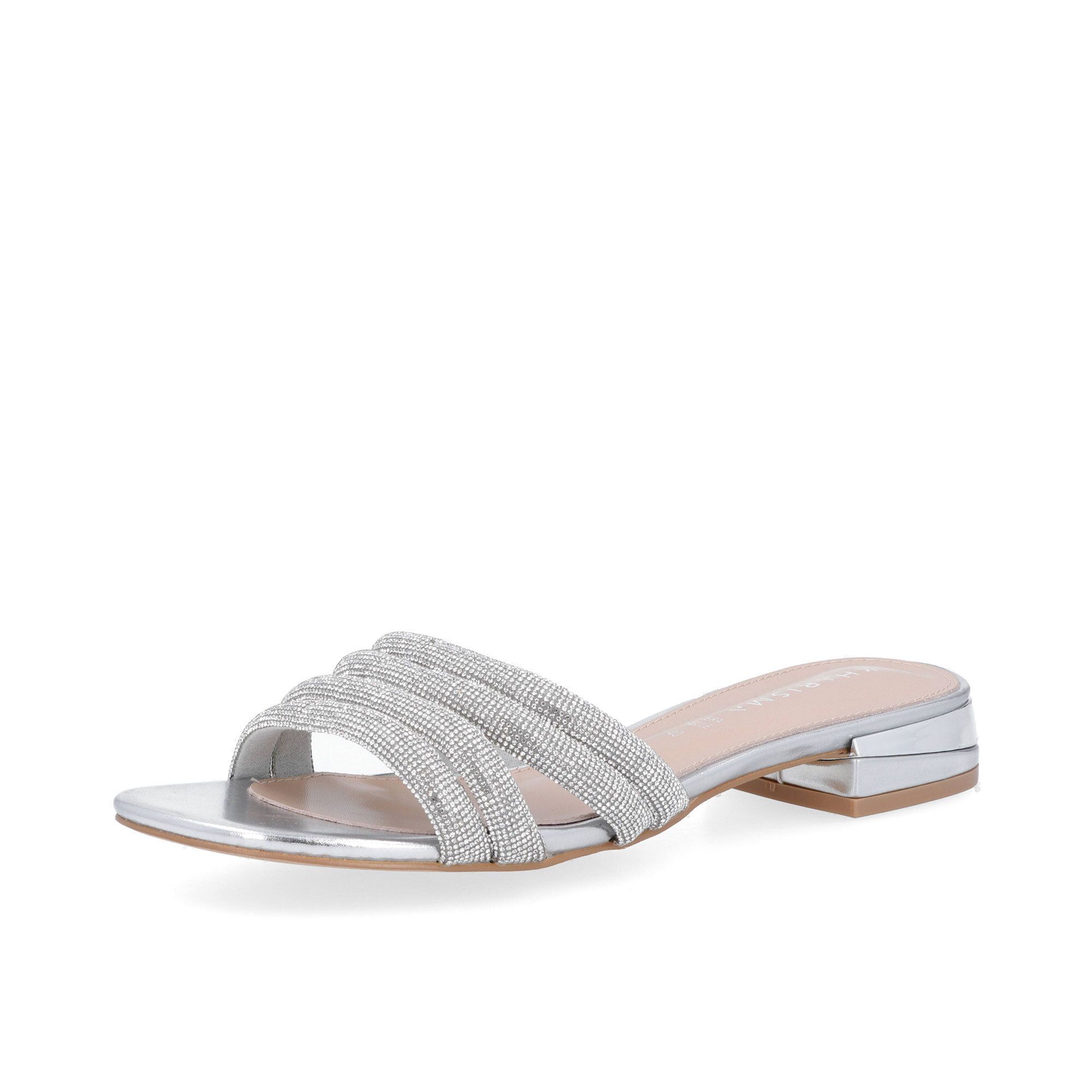 Kharisma
Sandali a
ciabatta con fascette
in strass