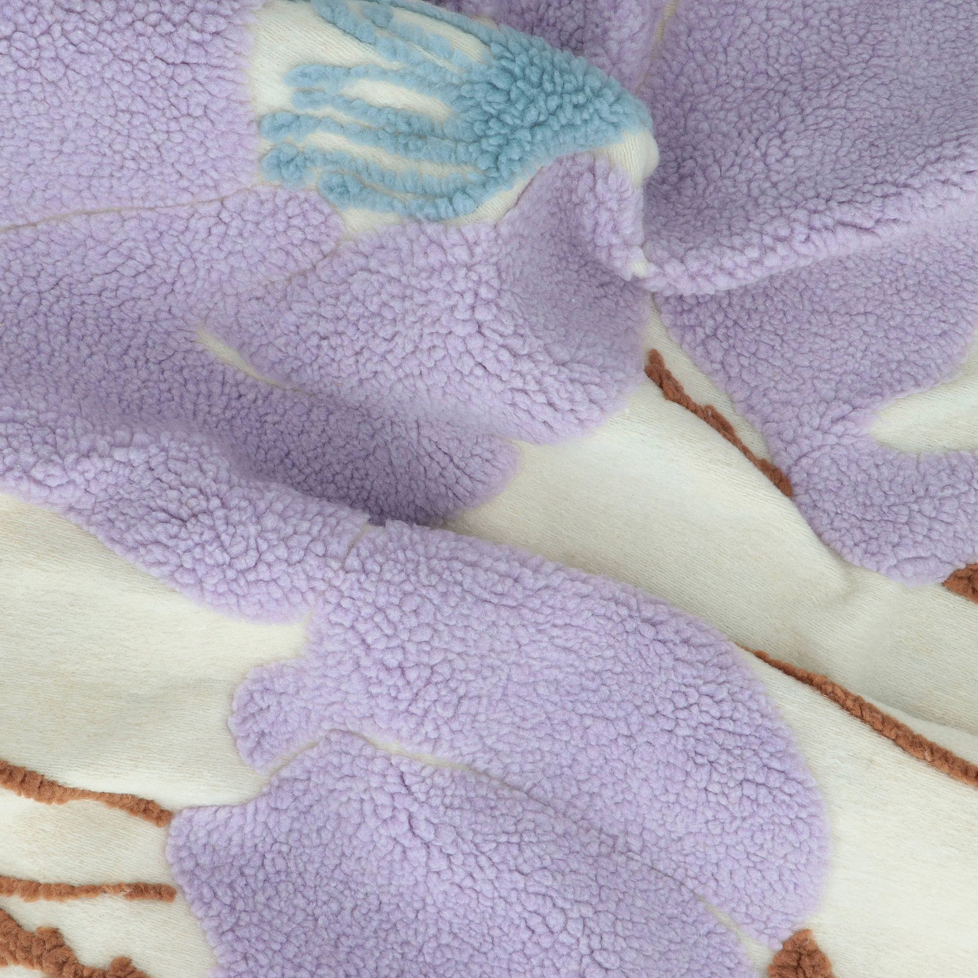 Carillo Home
Plaid Poppy in 
jacquard con
stampa davanti