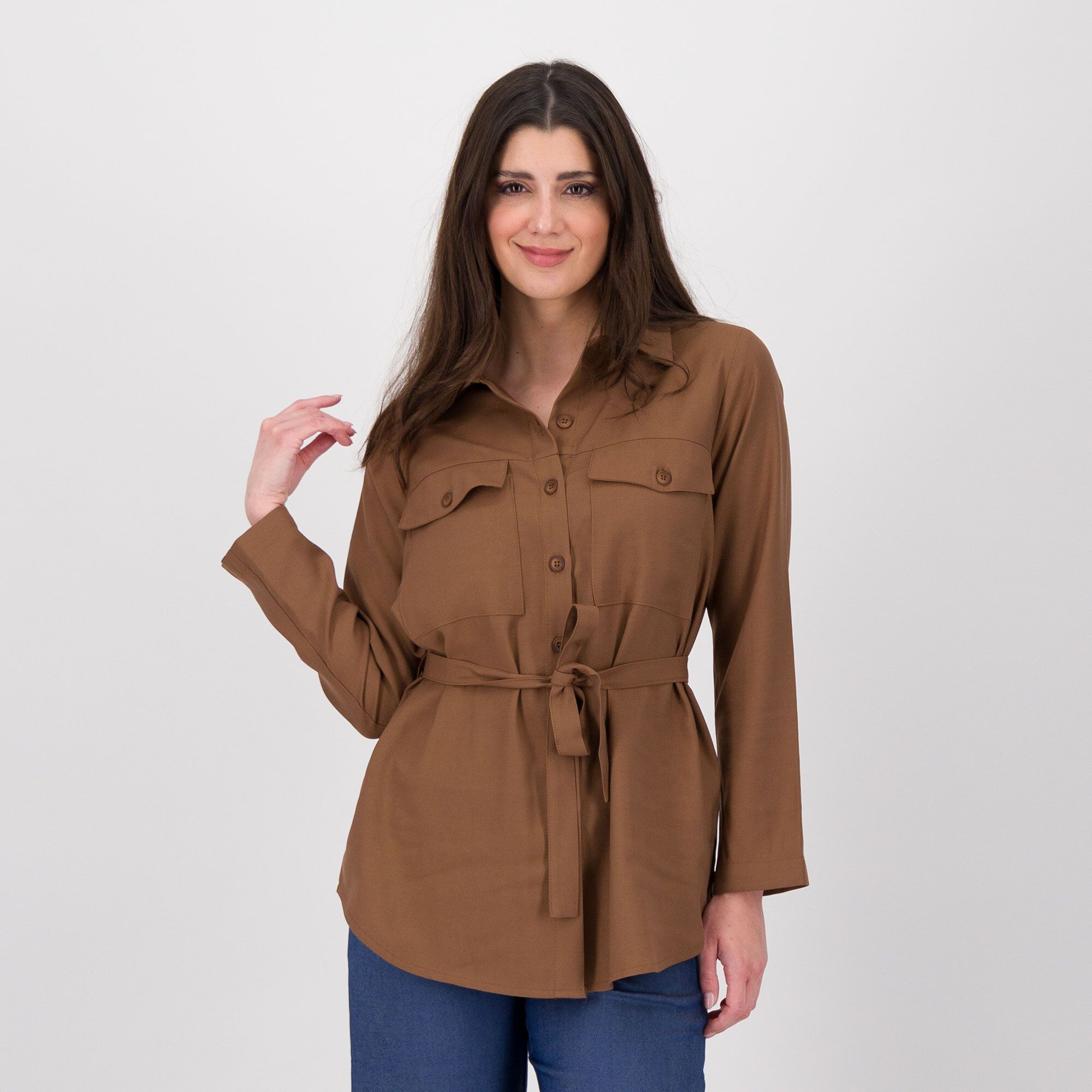 Officina della Moda
Giacca 
sahariana con
cintura