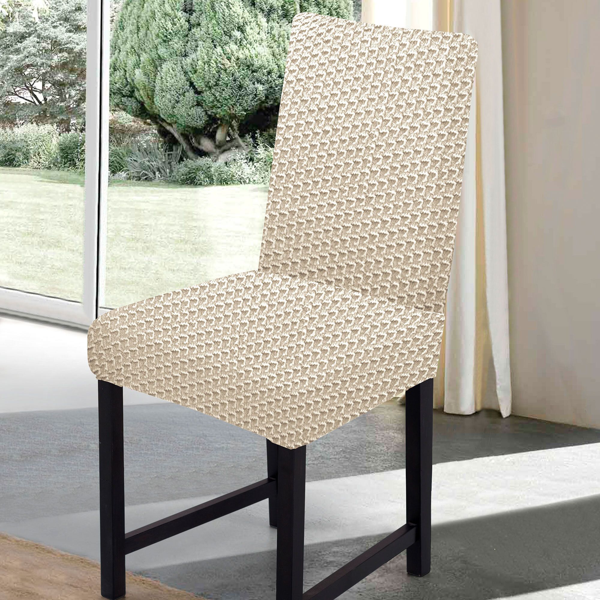 Paulato by Ga.i.co Set 2 coprisedia Zefiro in tessuto bielastico tinto filo