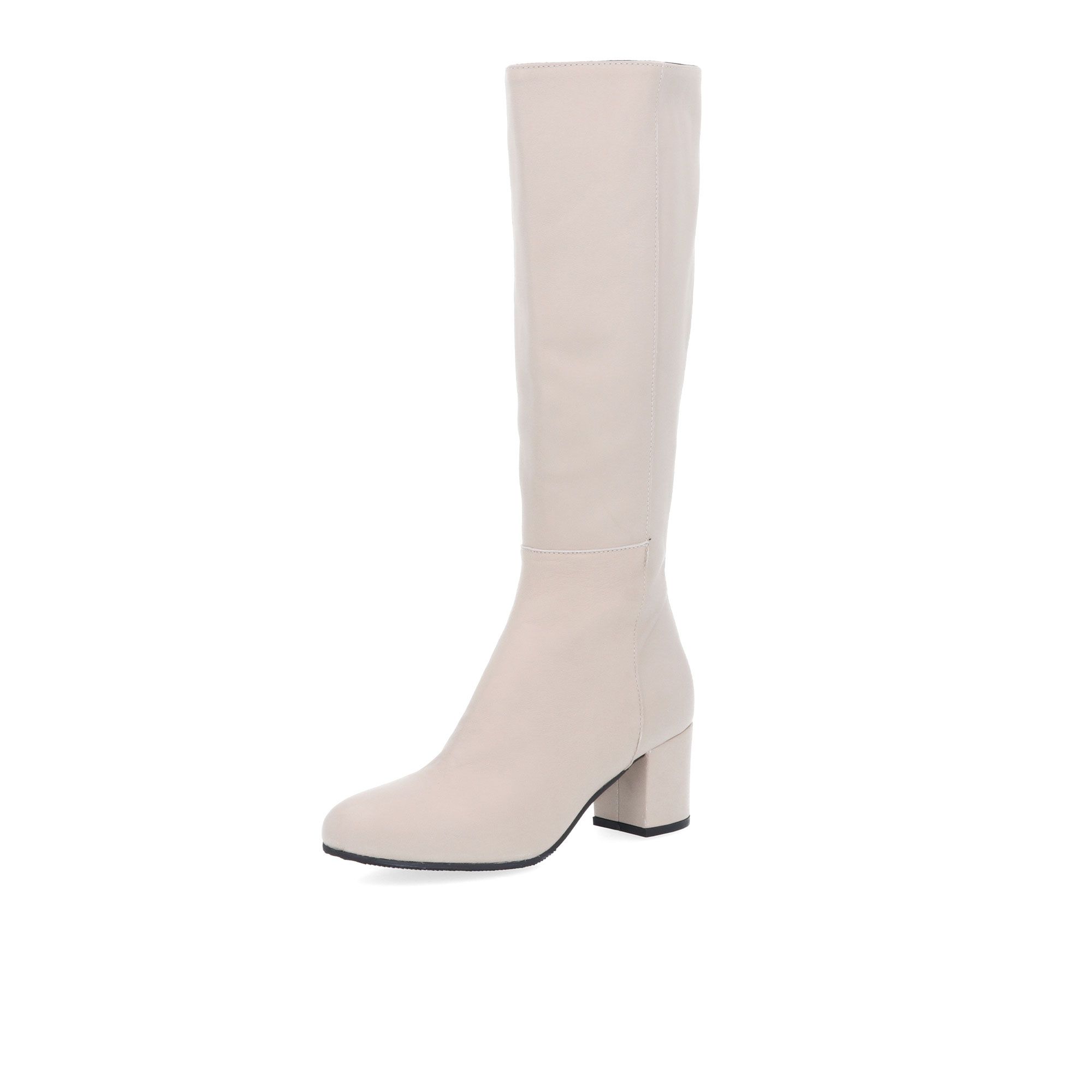 Galieti
Stivali in pelle con
zip tacco 7cm