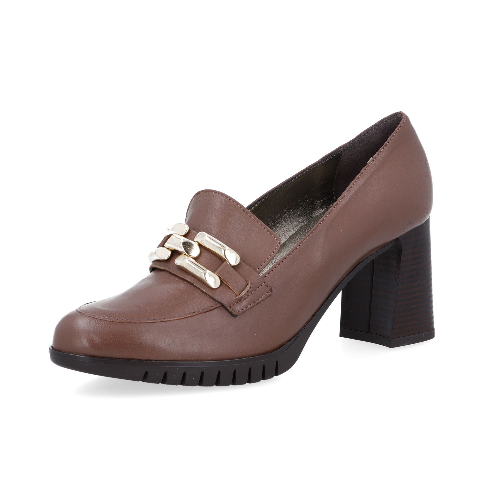 Soffice Sogno
Mocassini in pelle
con morsetto
metallico