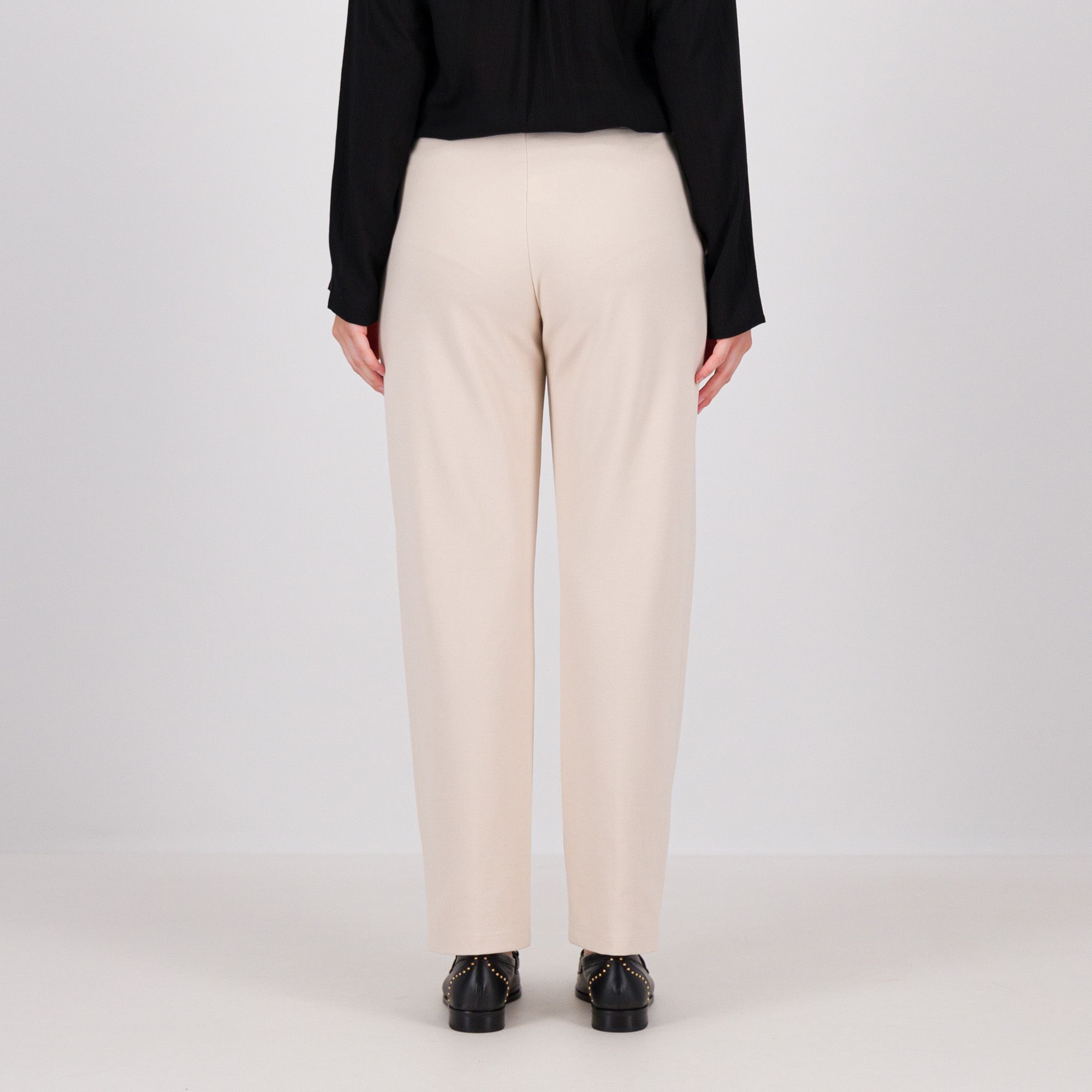 M’ama Pantaloni in maglia gamba dritta e lunghezza tallone