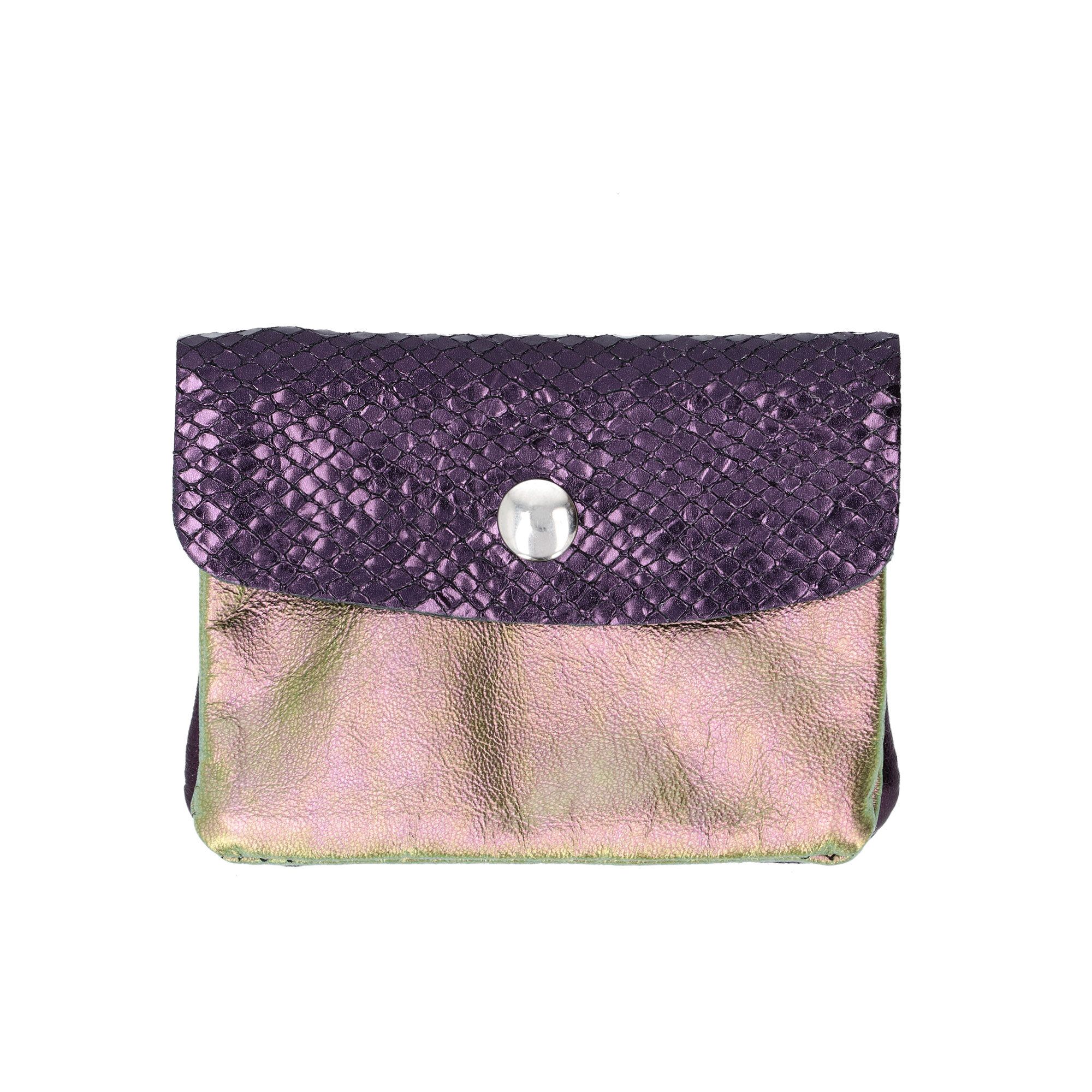 Ebarrito
Portamonete 
in pelle patchwork