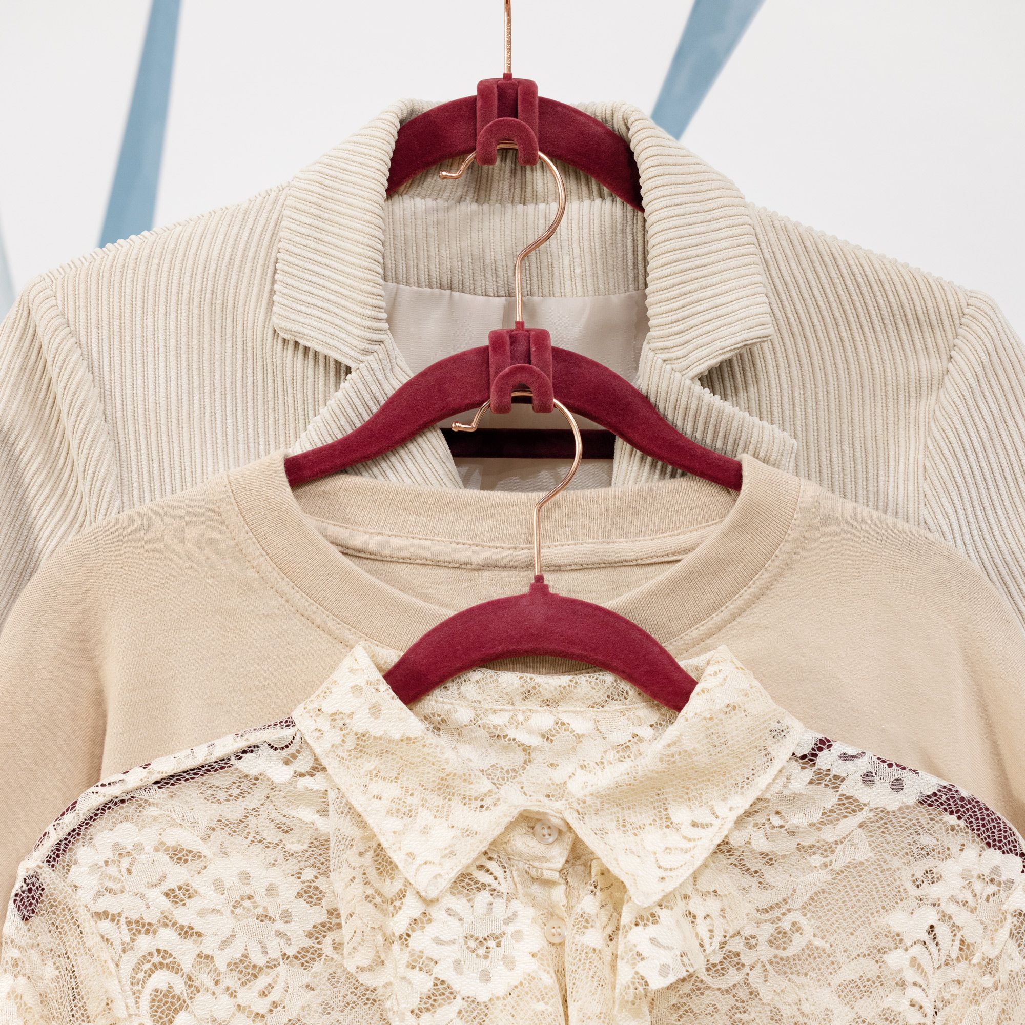 Organised Options
71 pezzi: appendini,
clip pantaloni
e ganci