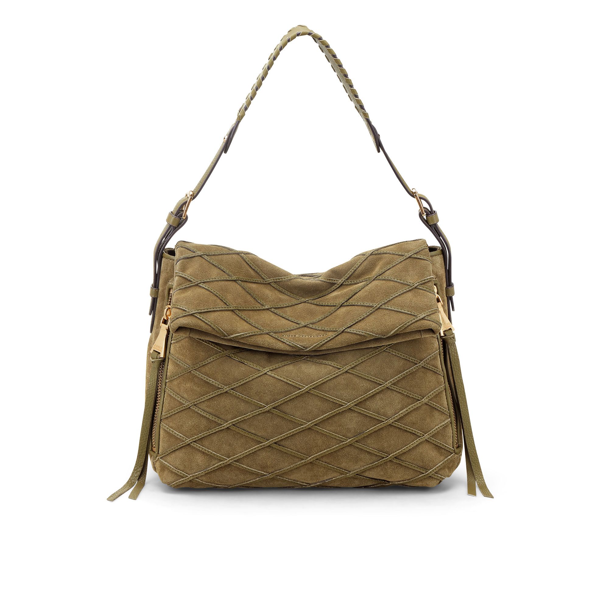 Aimee Kestenberg
Borsa a spalla
in pelle scamosciata
effetto trapuntato