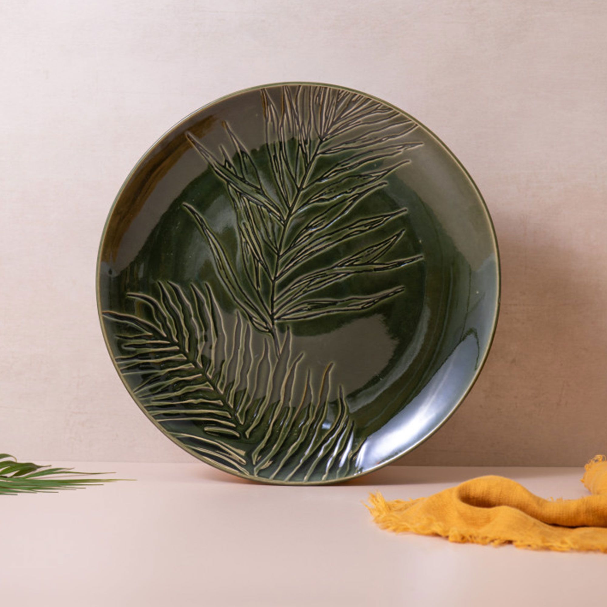 Mikasa
Piatto da portata
rotondo Jardin
verde diam. 35,5cm