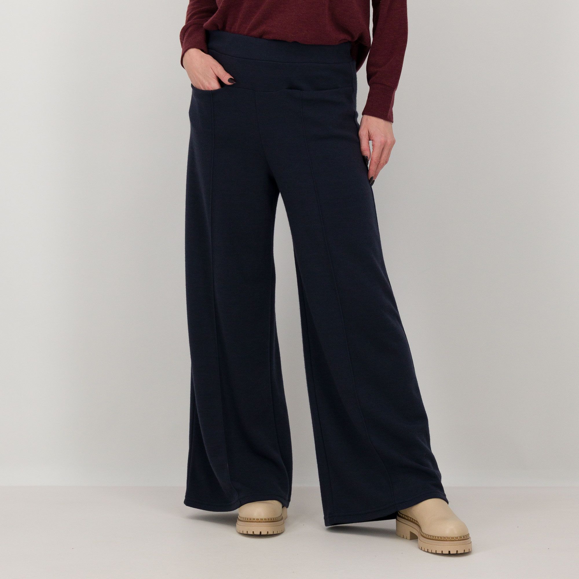 Caterina Lancini Pantaloni In Maglia Con Elastico E Tasche Davanti