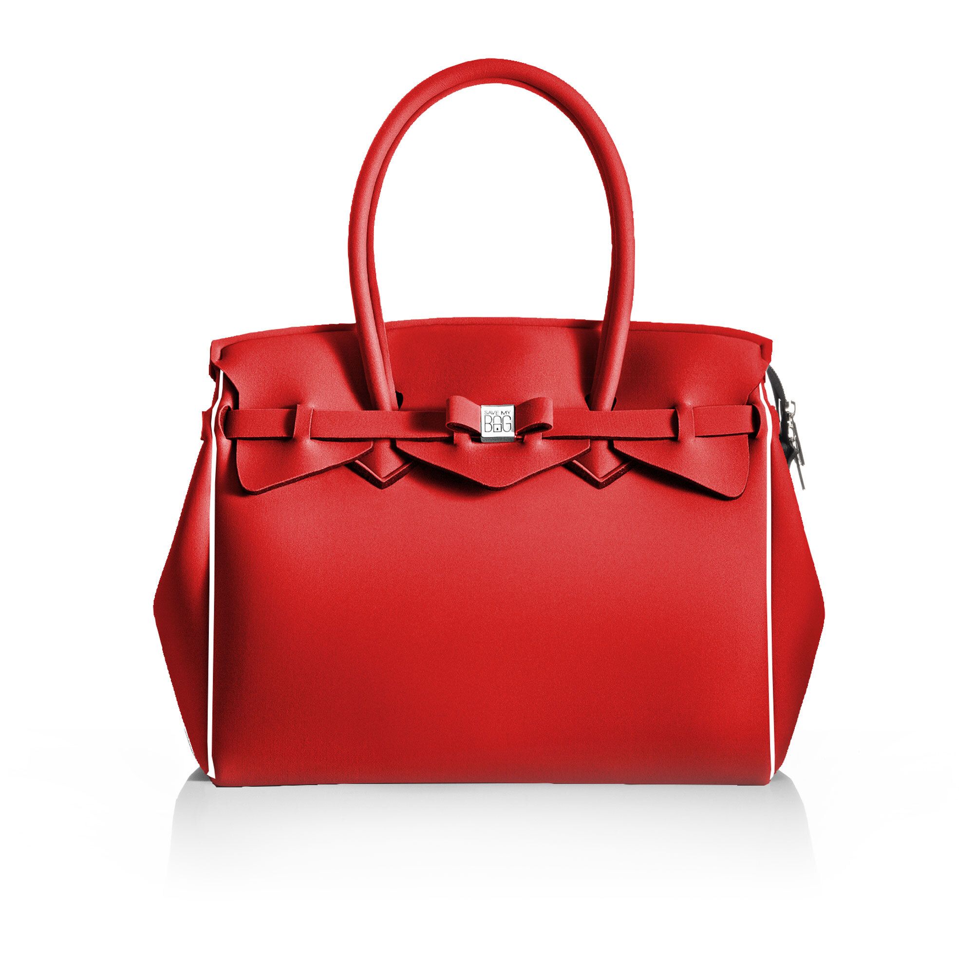 Save my Bag
Borsa a mano 
in poly-fabric con 
profili a contrasto