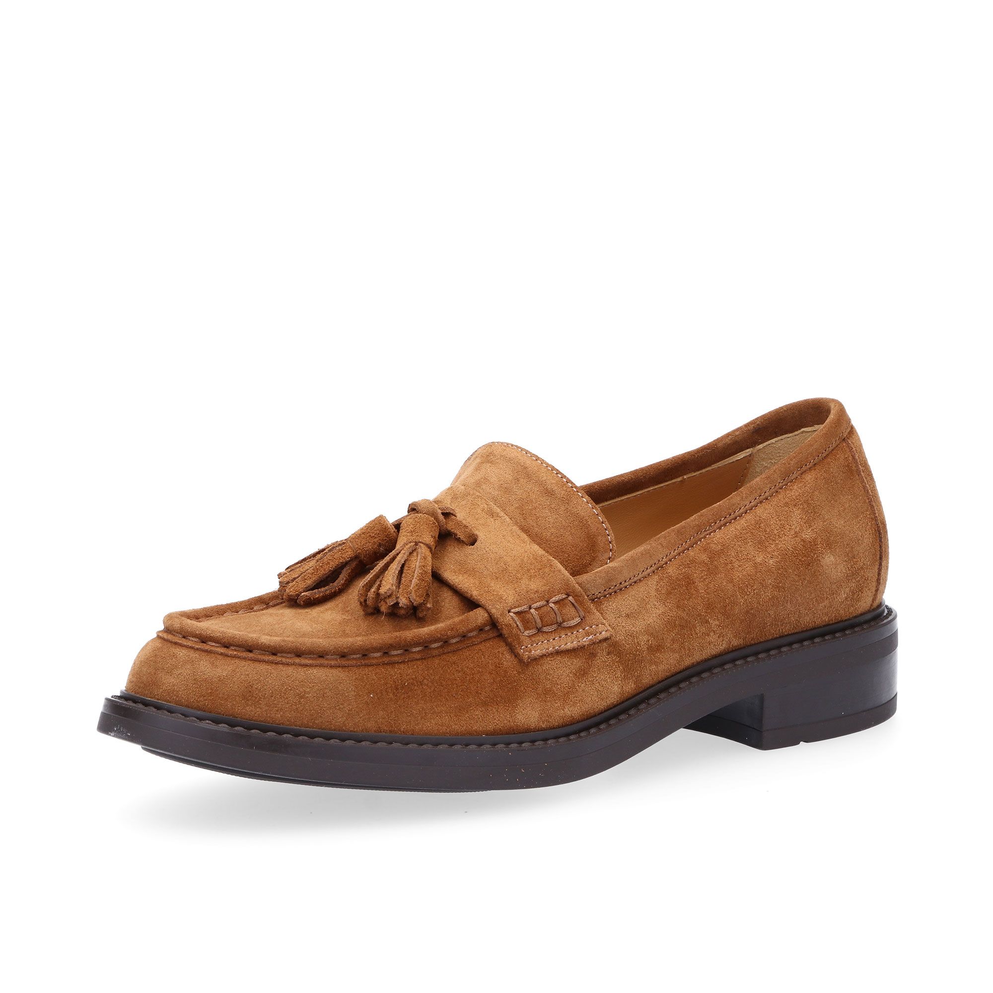 Galieti
Mocassini in pelle
scamosciata con
lavorazione sacchetto