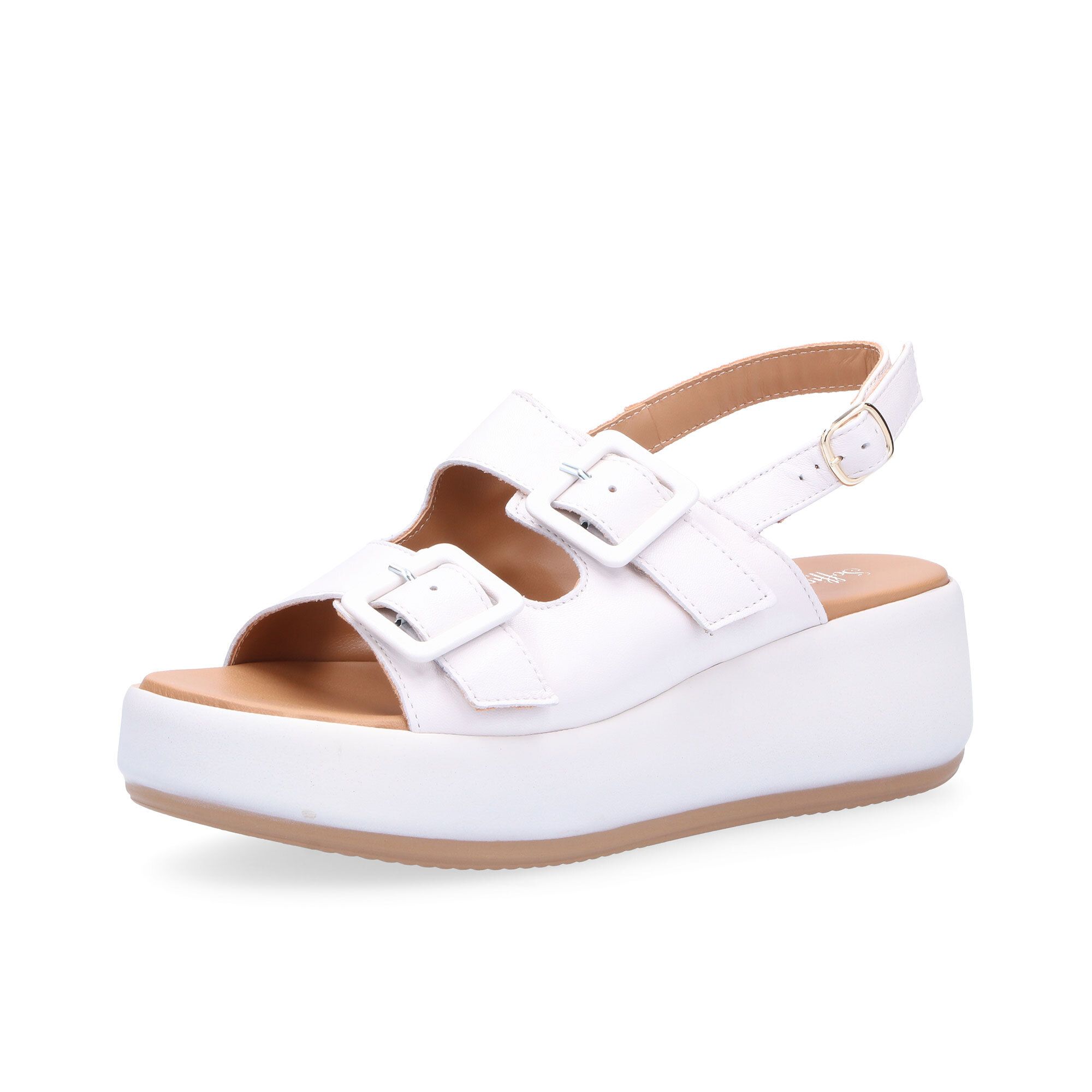 Soffice Sogno
Sandali in pelle
con fasce regolabili 
e maxi fibbie