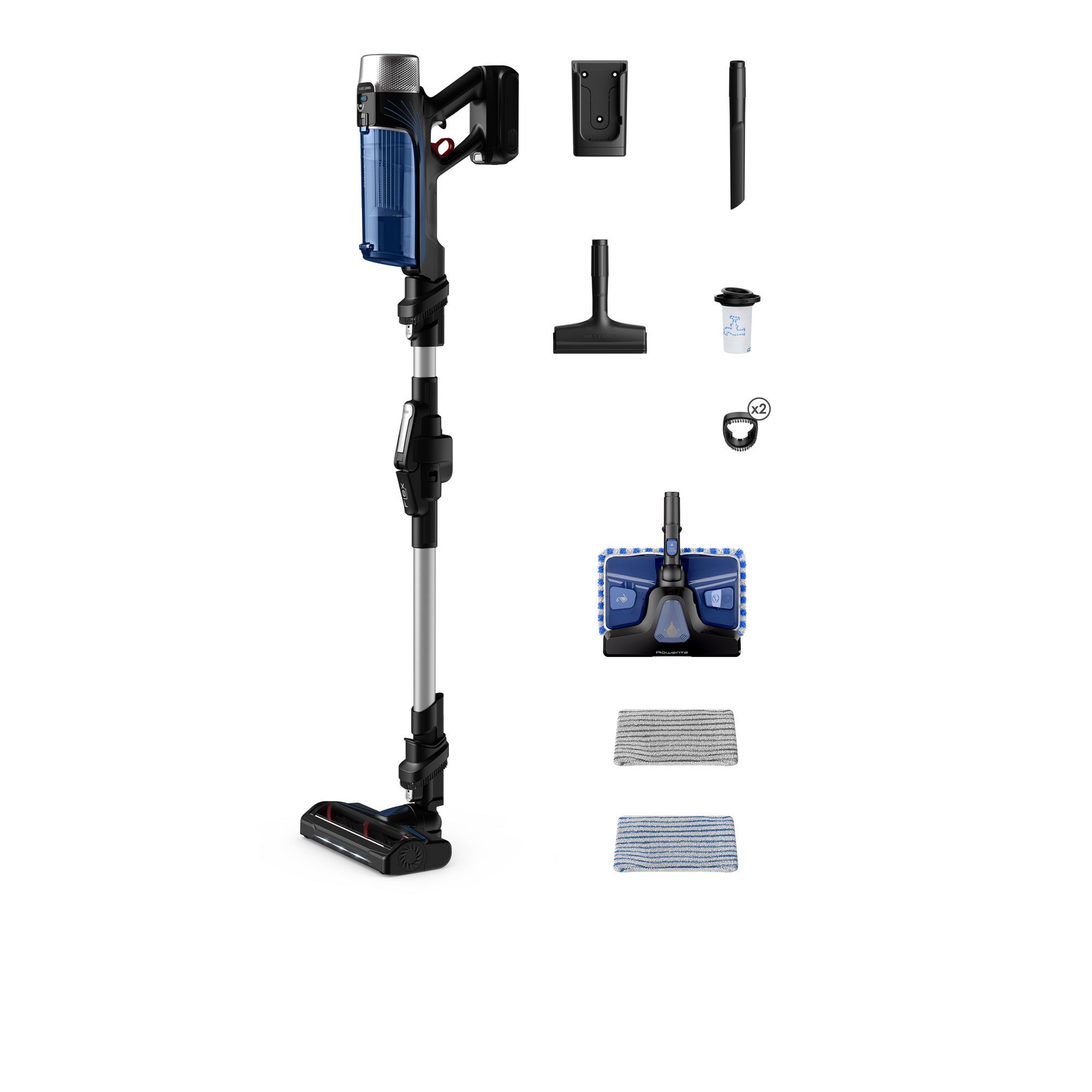 Rowenta
Aspira e lava
X-Force Flex 9.60
Aqua 100 air Watt
