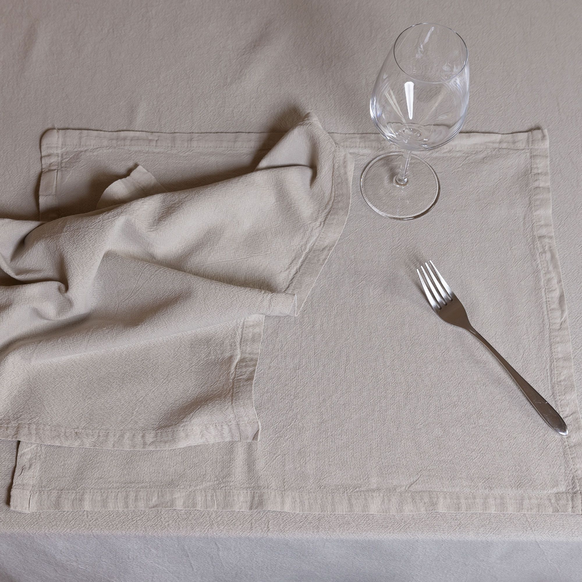 Ferò
Set 2 tovagliette
Naturalesse in
cotone garment wash