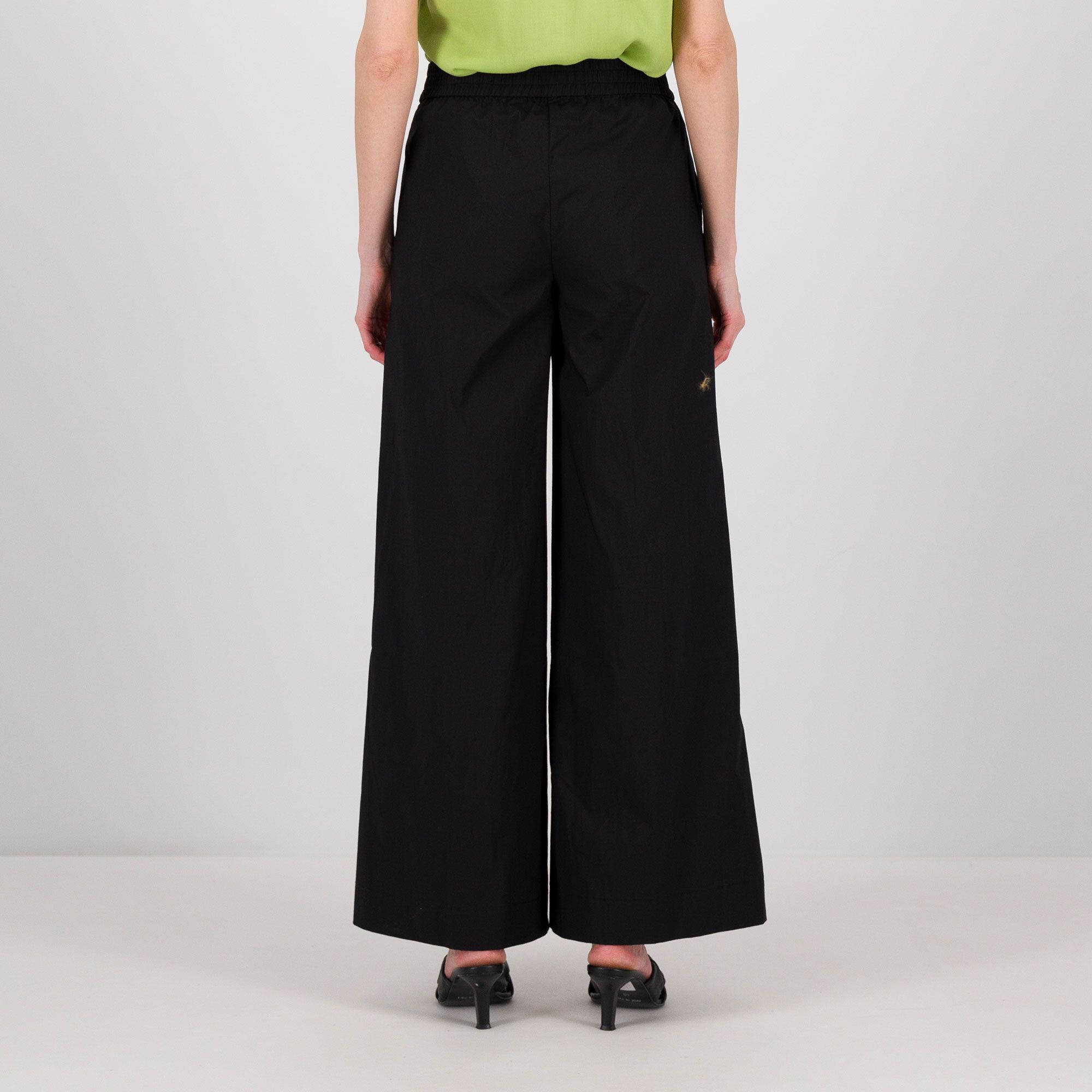EXTESA Pantalone ampio in tela parracadute con elastico