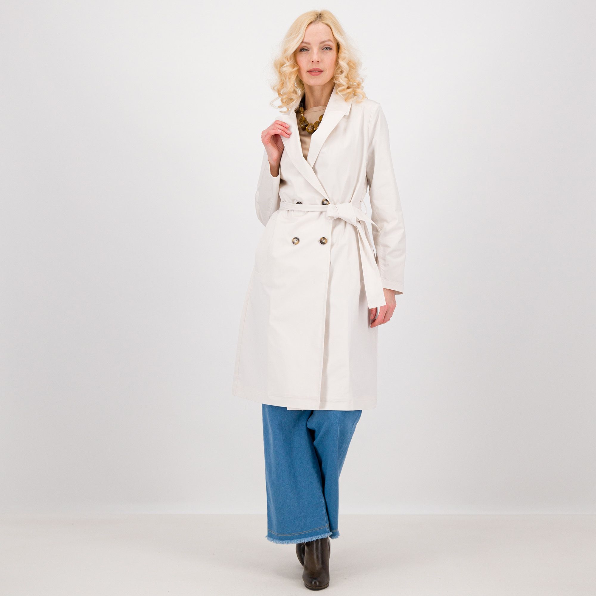 SottoMarino
Trench doppiopetto
in cotone foderato