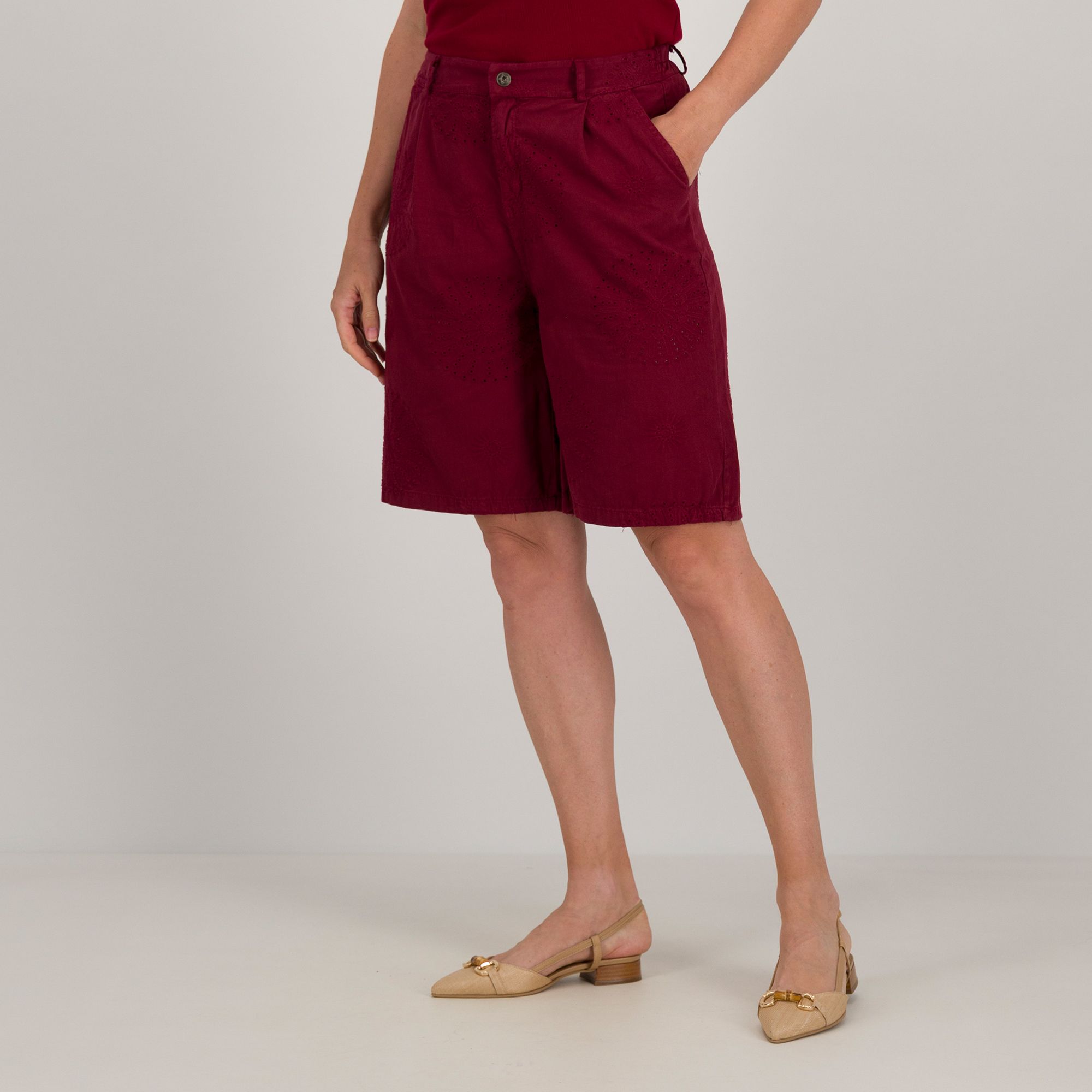 Enjoy Pantaloncini in cotone con elastico dietro