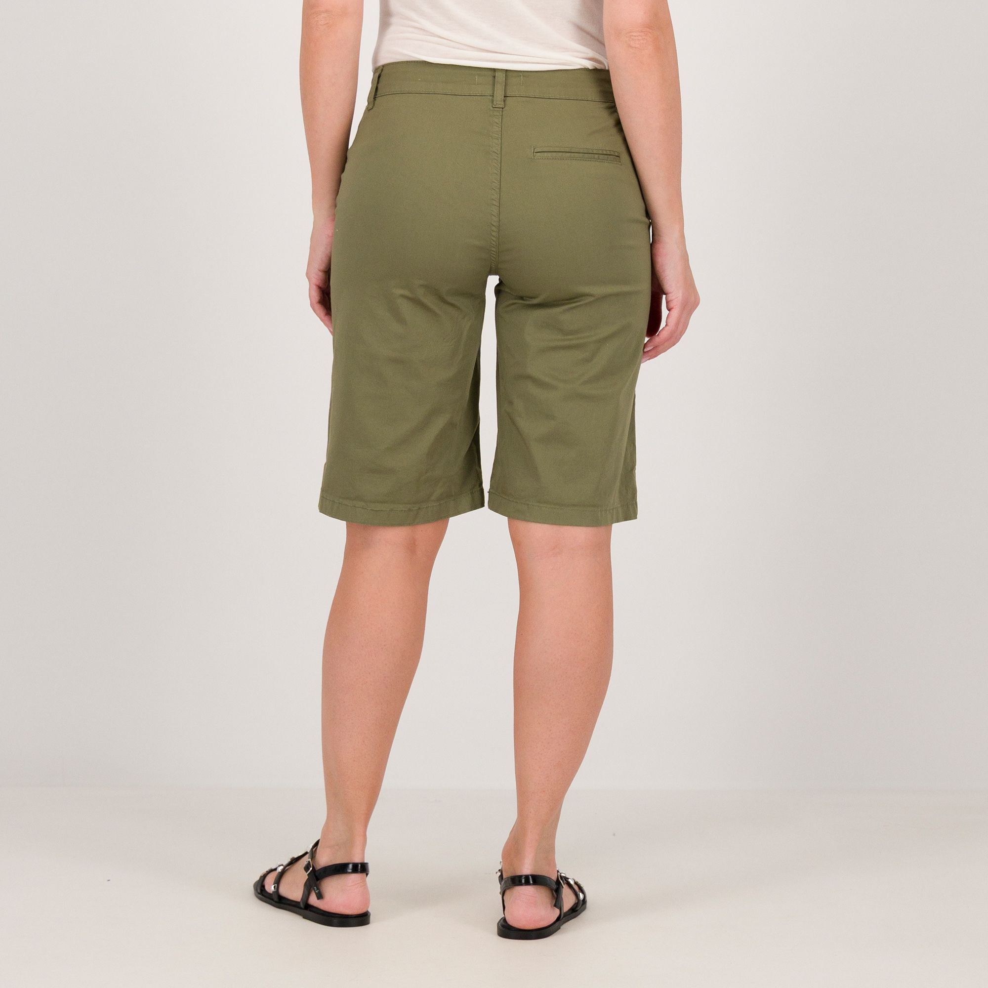 Rebeka Ross Pantaloncini con tasche in raso di cotone