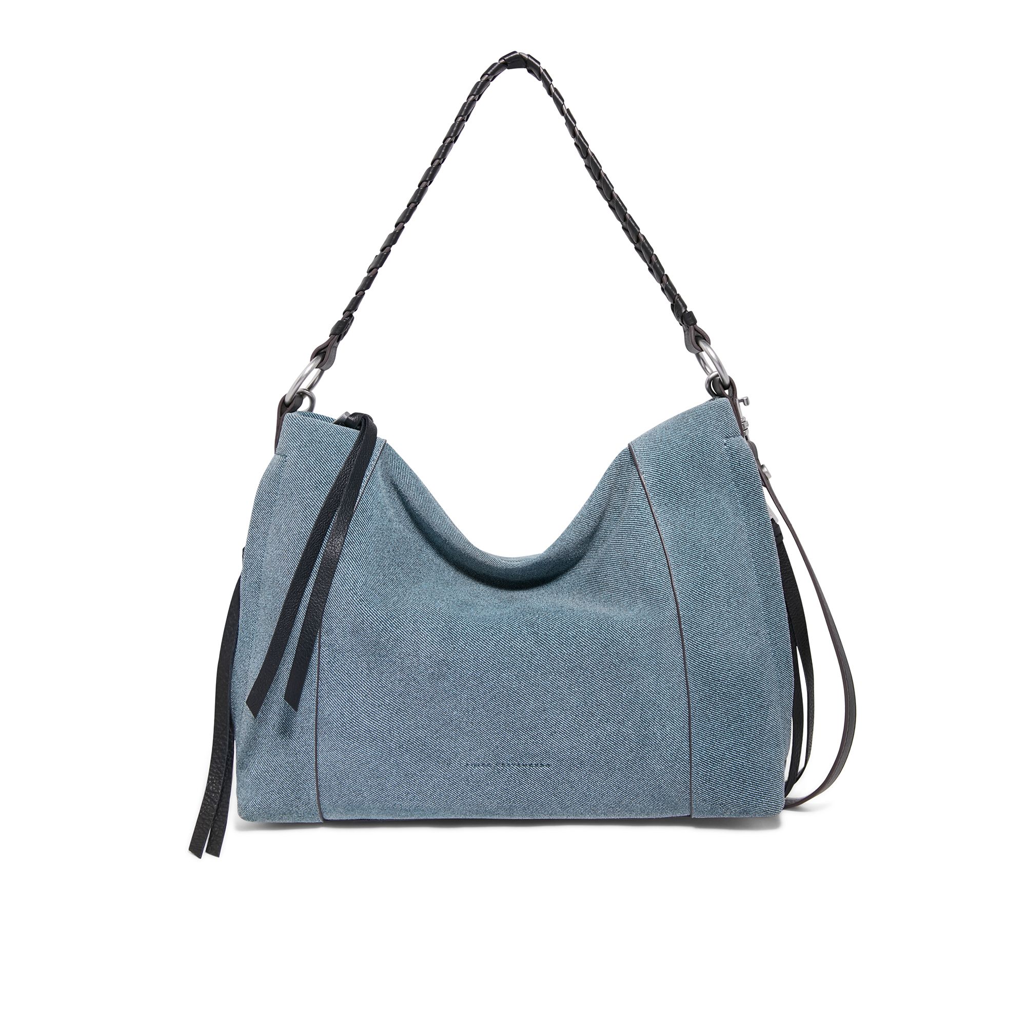 Aimee Kestenberg Borsa a spalla in pelle con tracolla regolabile