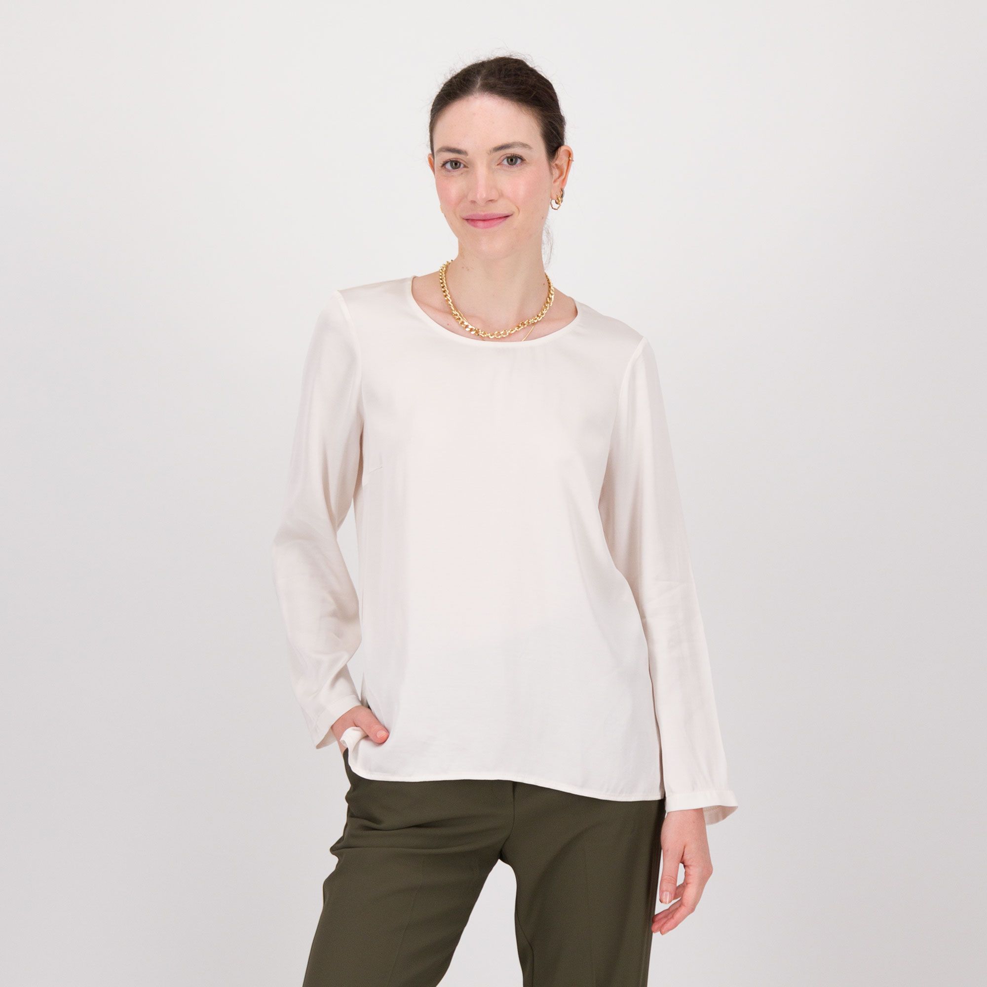 SottoMarino
Maglia maniche lunghe
con scollo barchetta
e spacchi