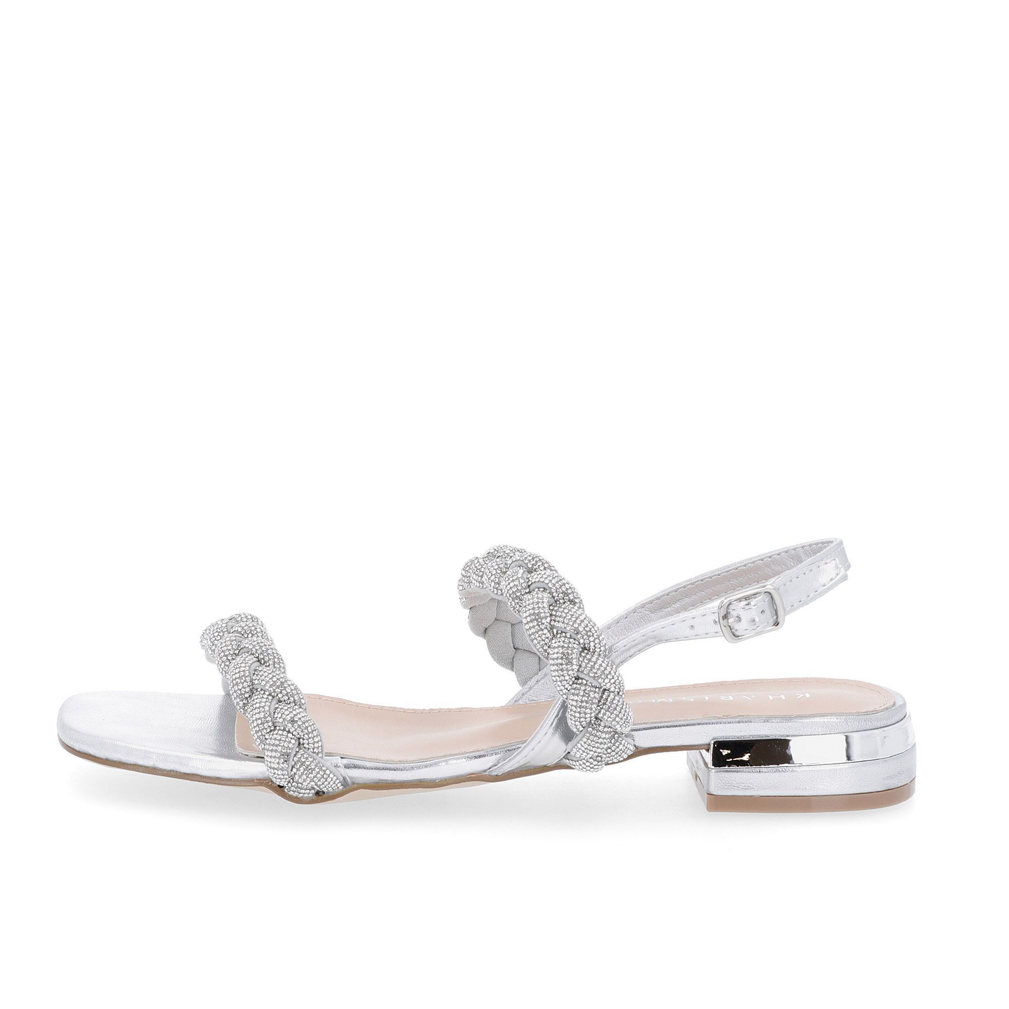 Kharisma Sandali gioiello con microstrass tacco 2cm