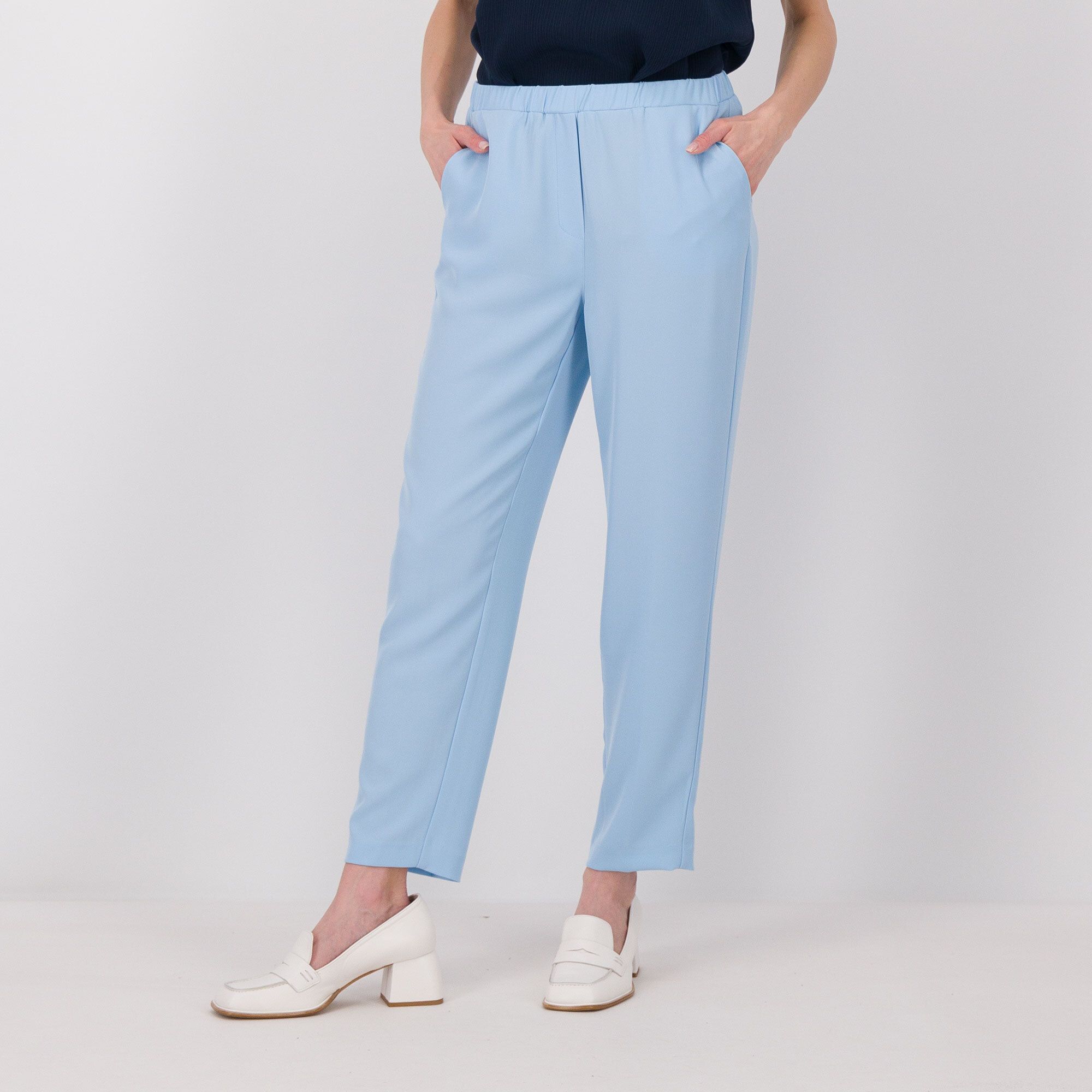 EXTESA
Pantaloni pull on 
alla caviglia
in cady
