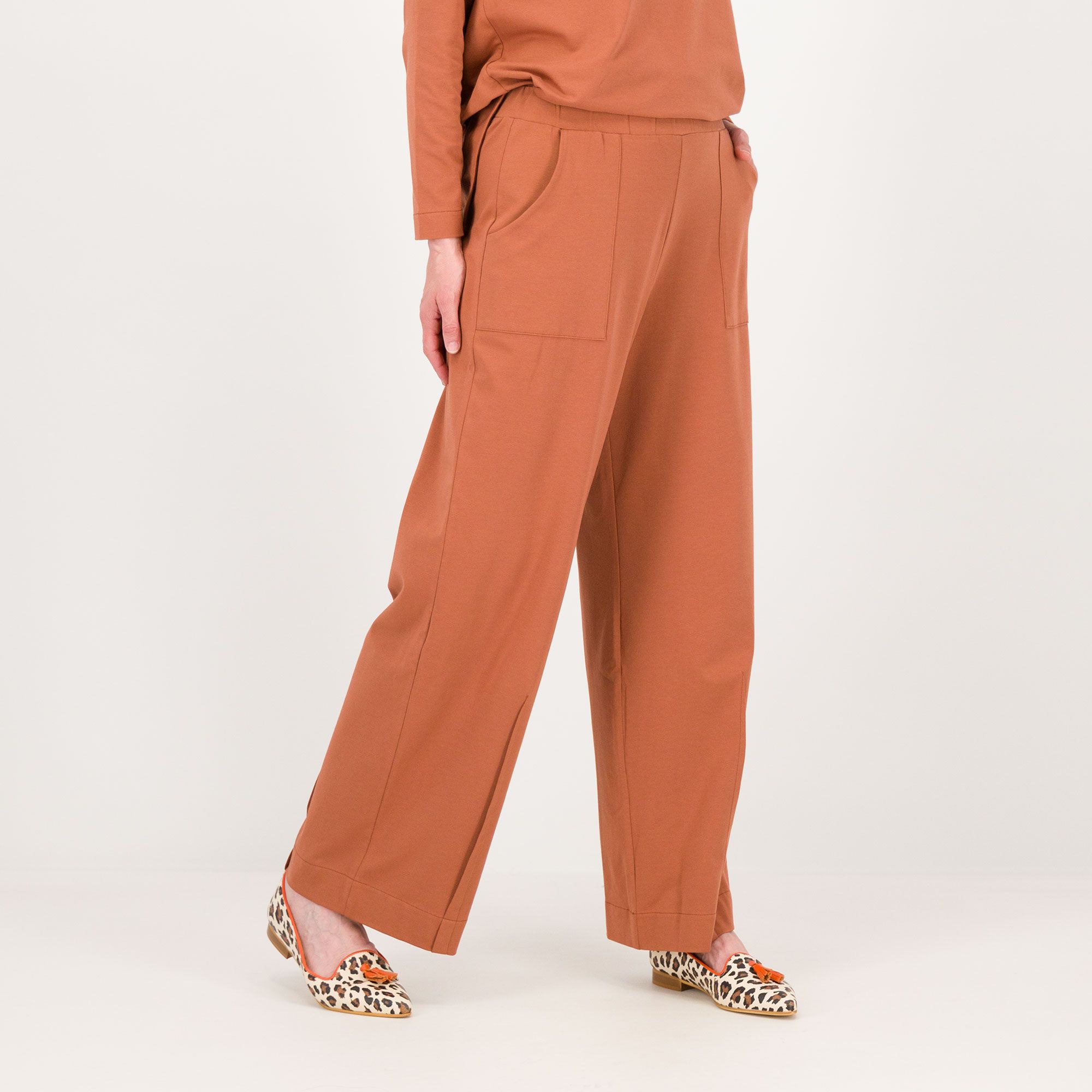 Caterina Lancini
Pantaloni in jersey
di cotone stretch