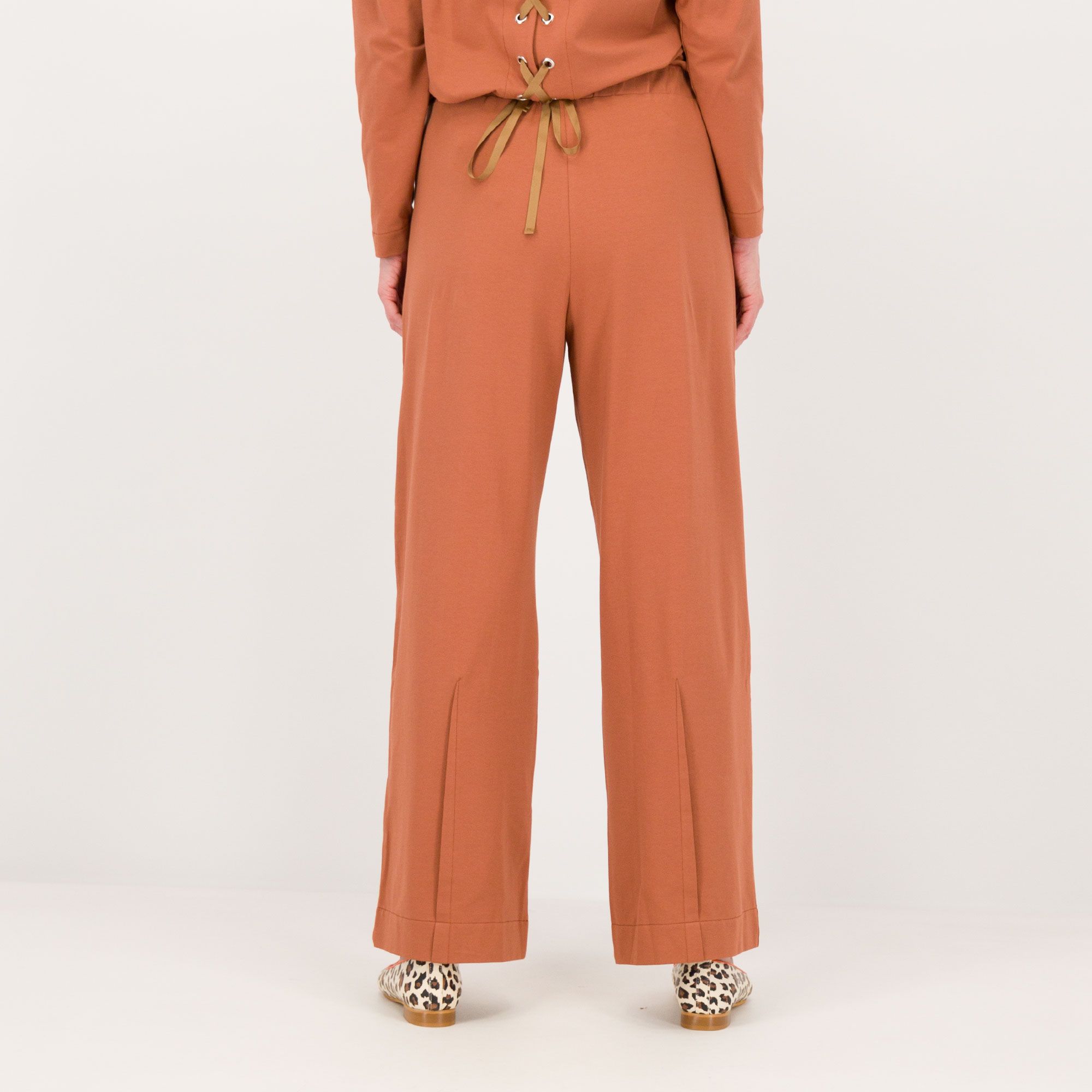 Caterina Lancini Pantaloni in jersey di cotone stretch