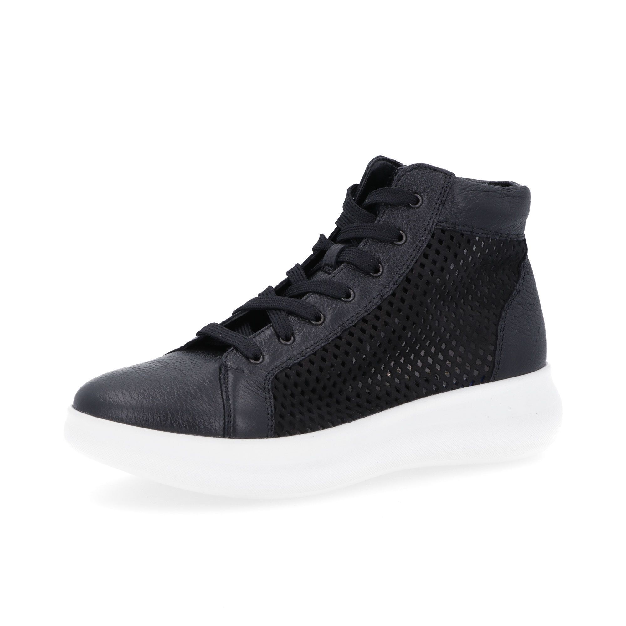 QVC Vitaform Sneaker in pelle con tomaia traforata e soletta Air