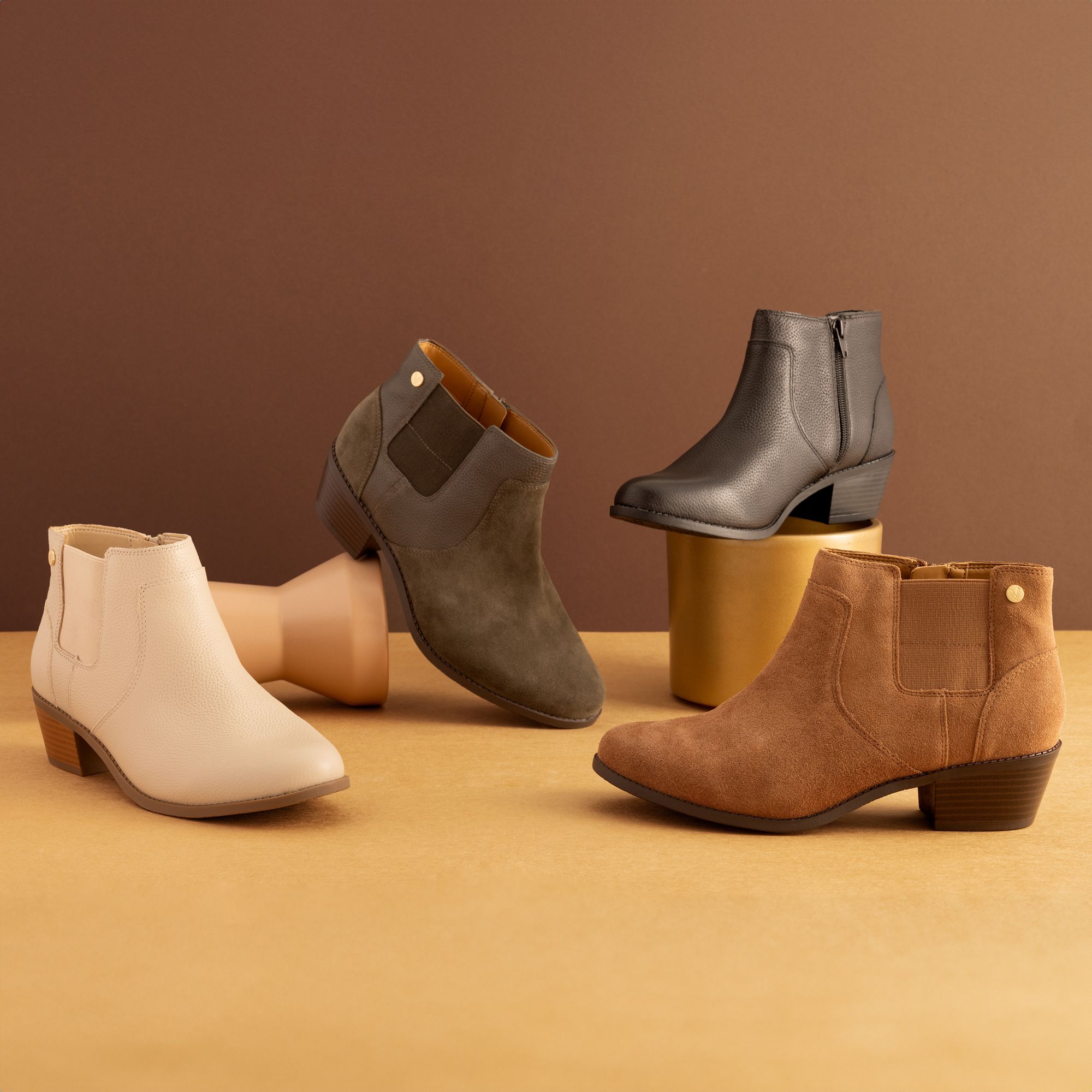 Vionic
Tronchetti texani,
soletta con
supporto ortotico