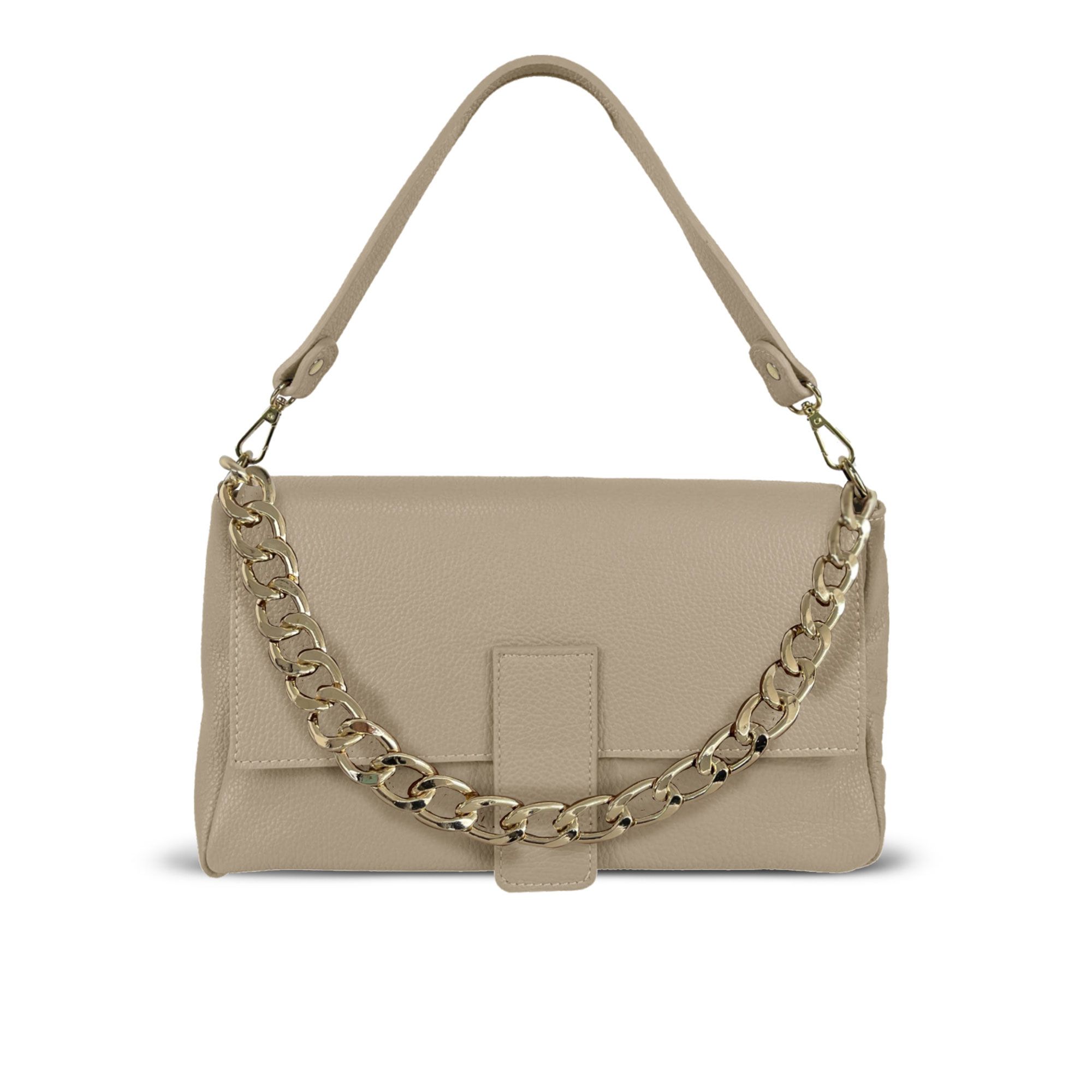 Sabbatini & Turco
Borsa a spalla Baca
in pelle dollaro
con decoro catena