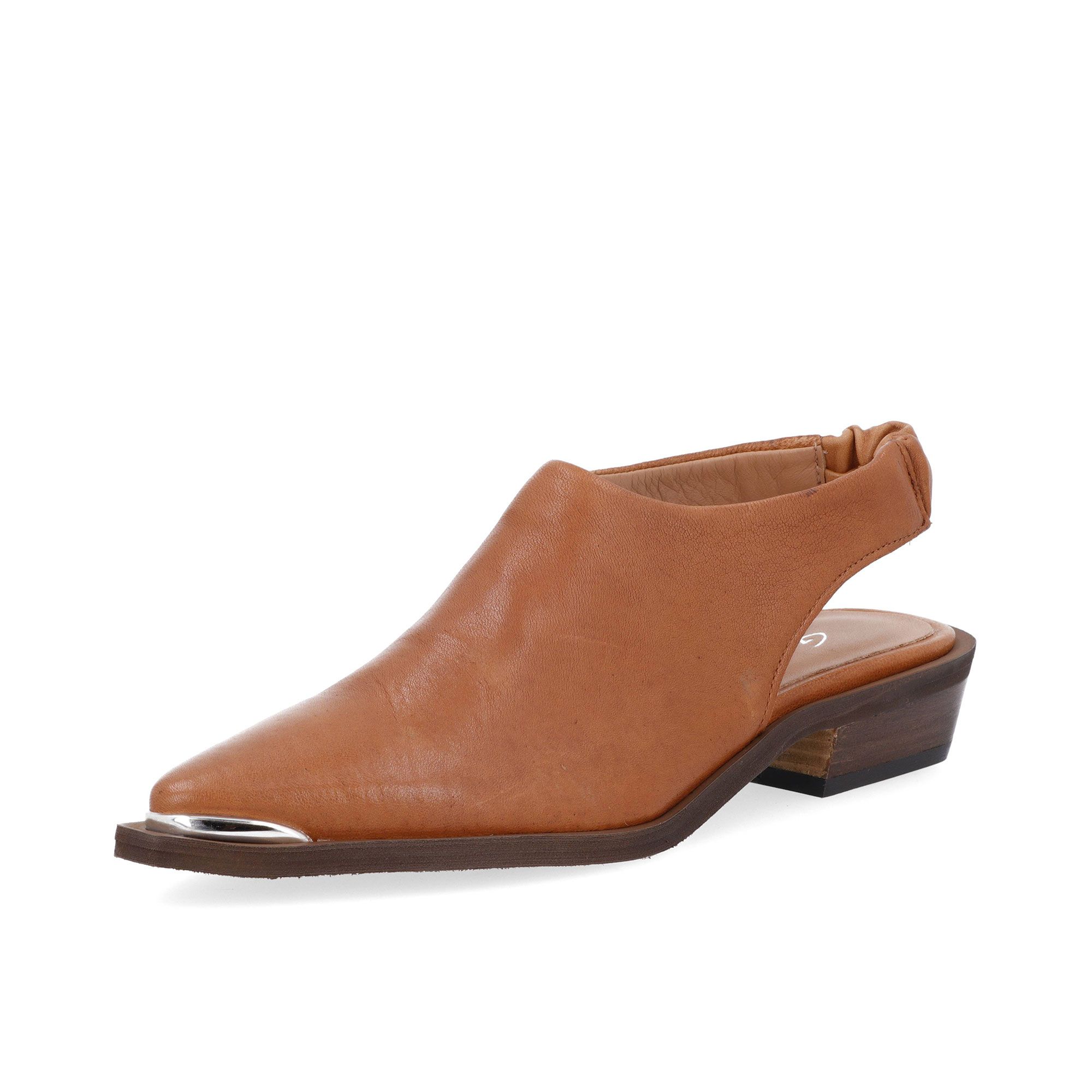 Galieti
Slingback in pelle
stile taxano
con tacco 2,5 cm