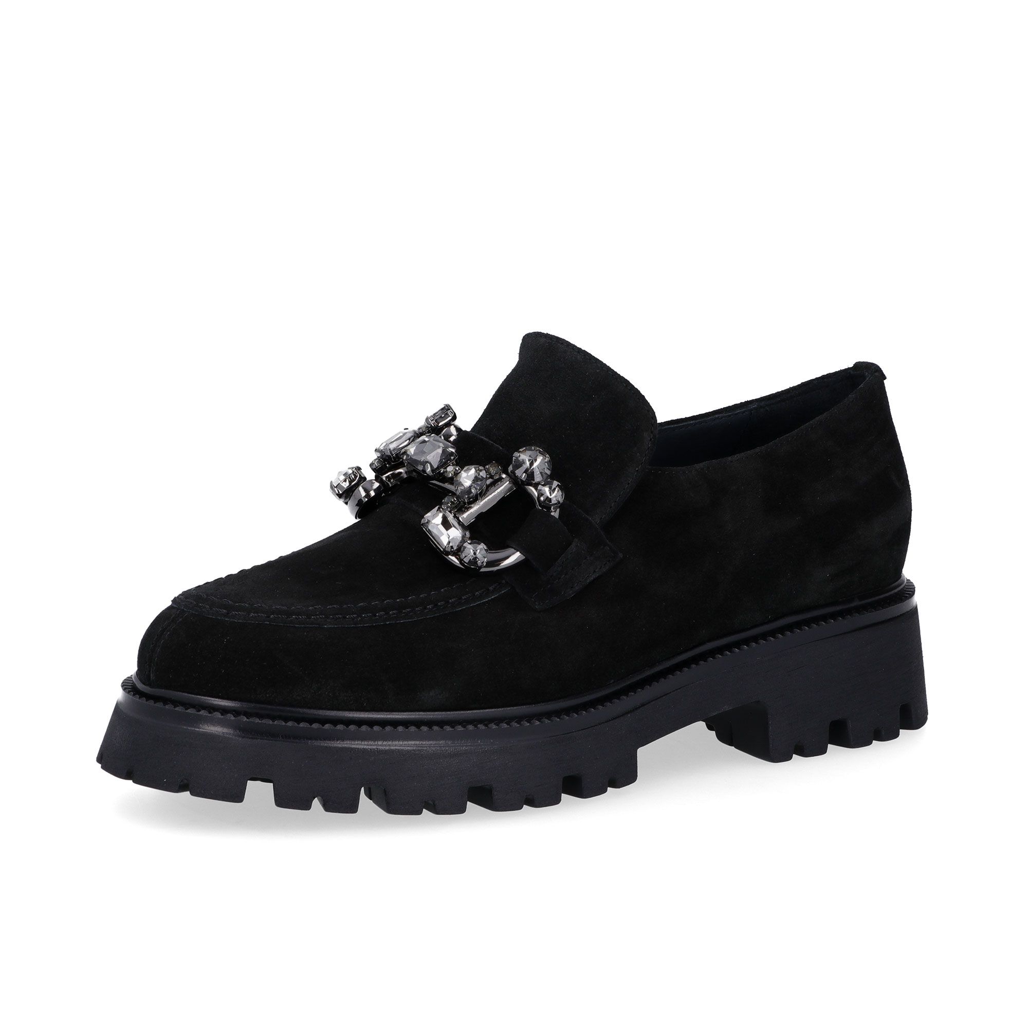 Soffice Sogno
Mocassini
in pelle scamosciata
con morsetto