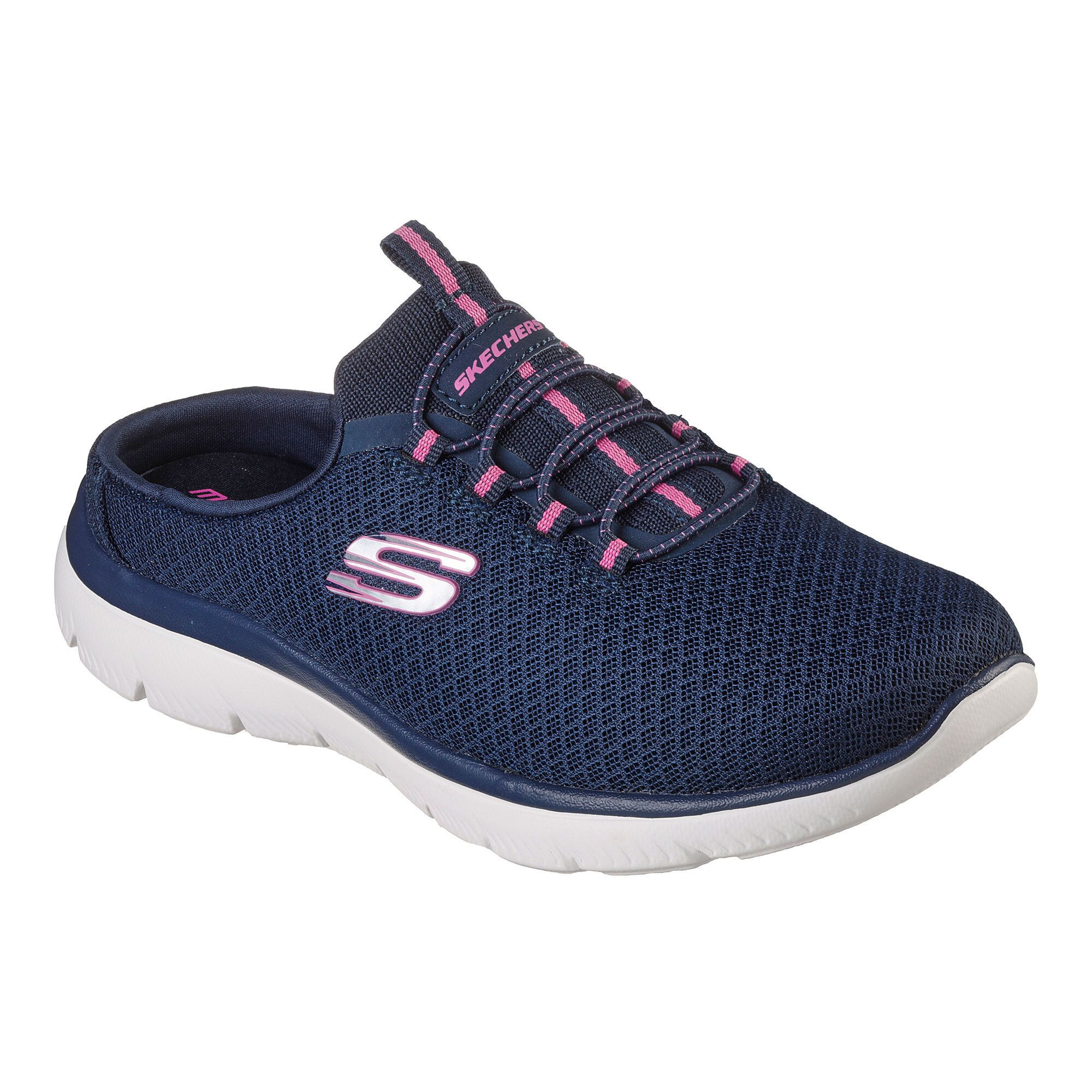 Skechers Sabot Summits in tessuto con soletta Memory Foam